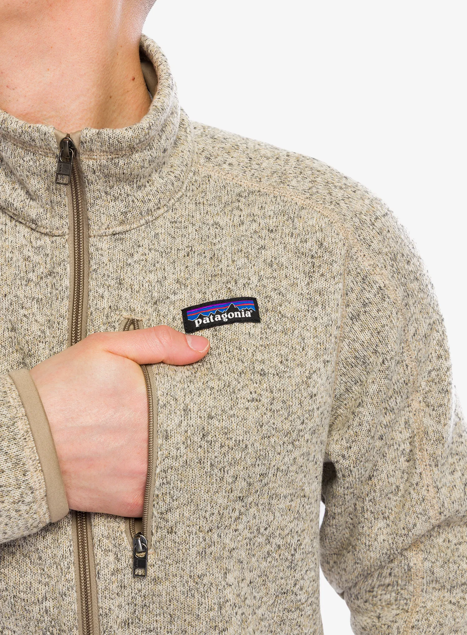 Flisinė striukė Patagonia Better Sweater Jacket - pelican