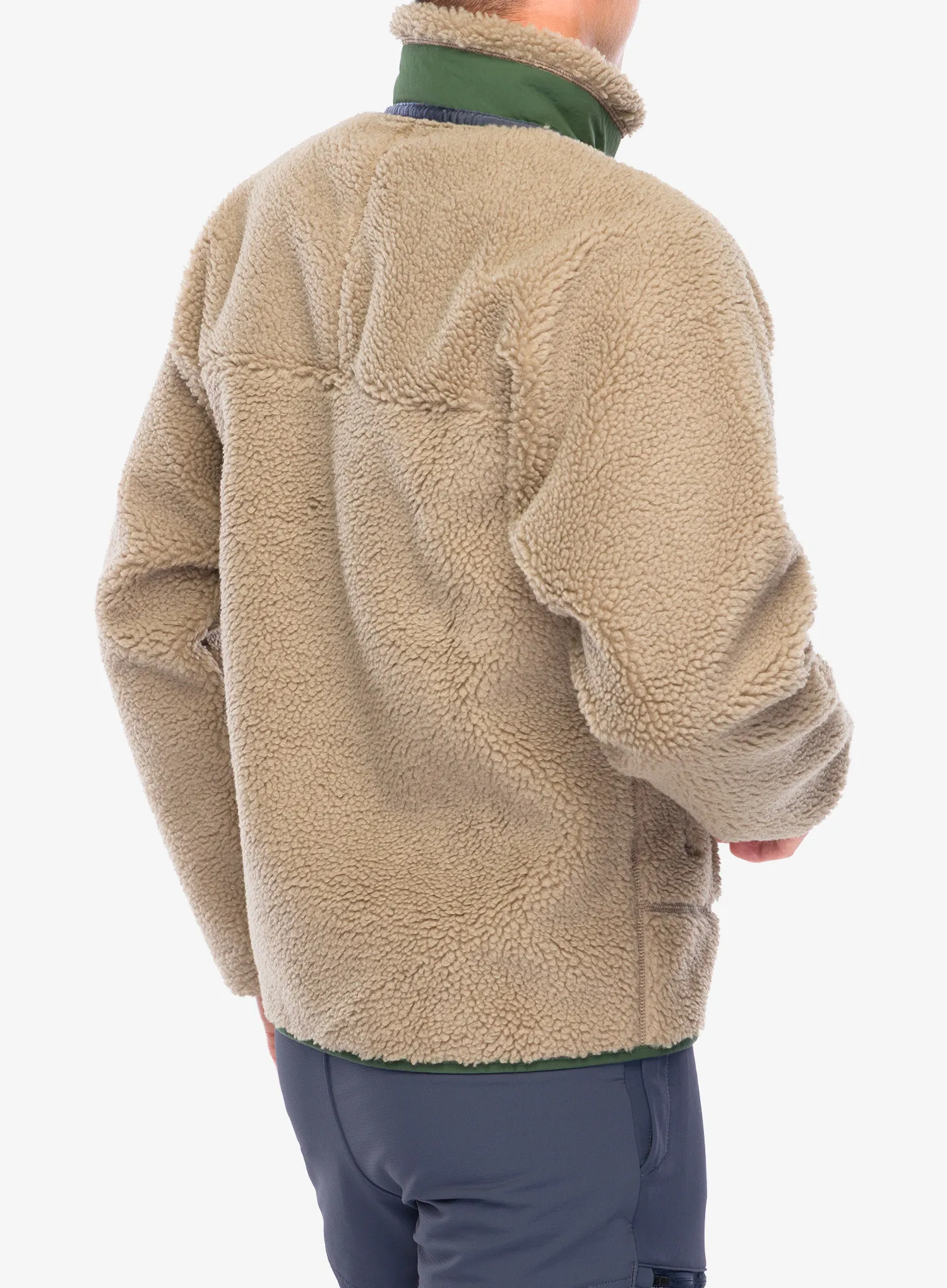 Flisinė striukė Patagonia Classic Retro-X Jacket - seabird grey