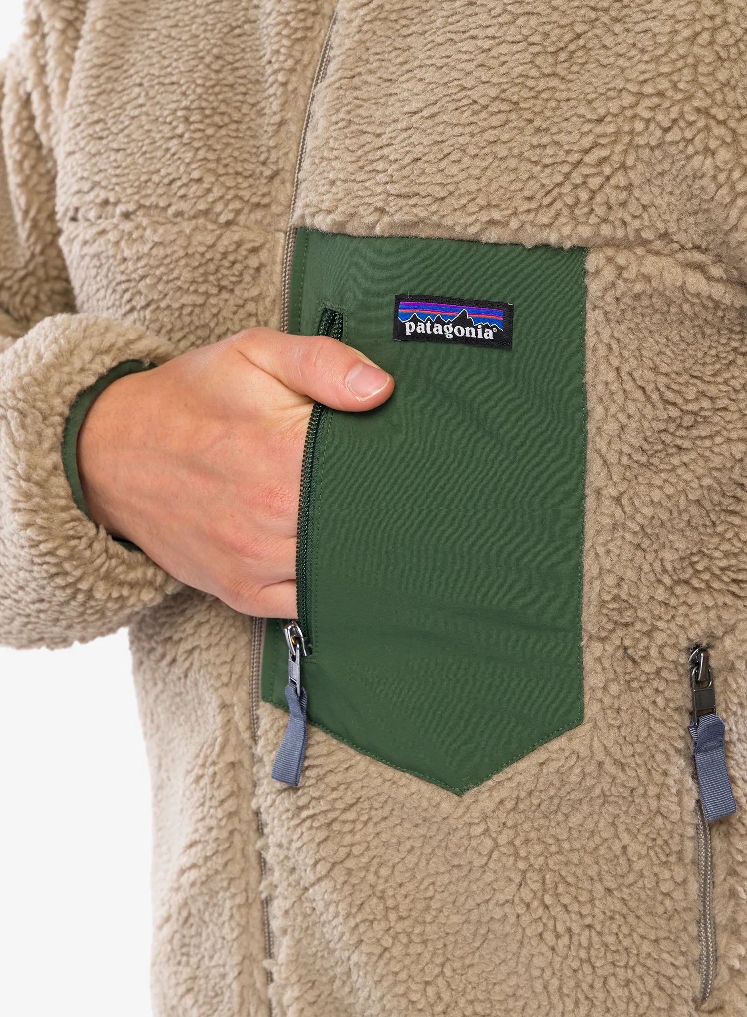Flisinė striukė Patagonia Classic Retro-X Jacket - seabird grey