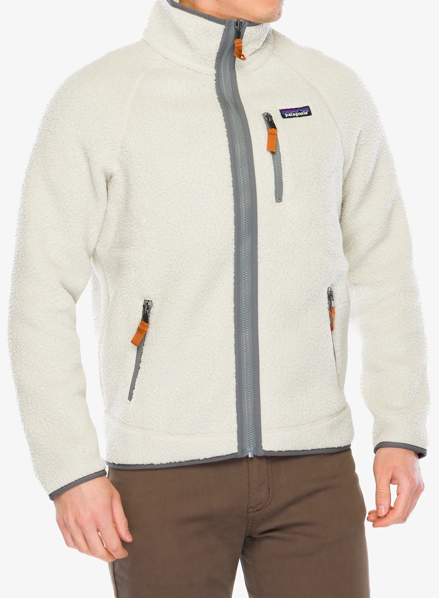 Flisinė striukė Patagonia Retro Pile Jacket - pelican
