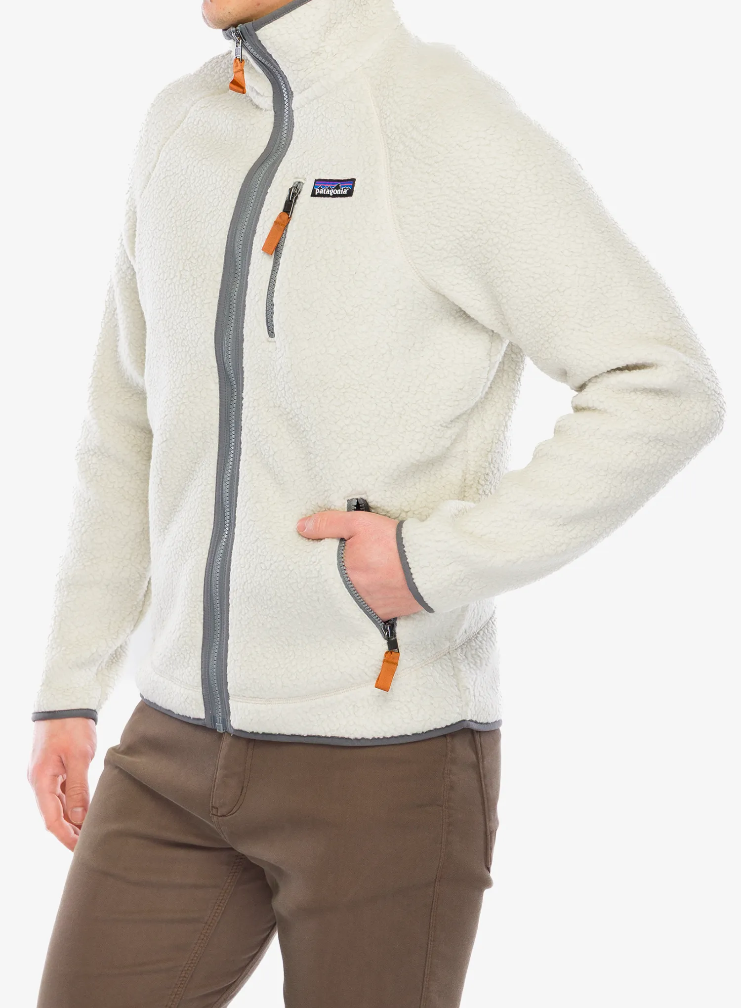 Flisinė striukė Patagonia Retro Pile Jacket - pelican