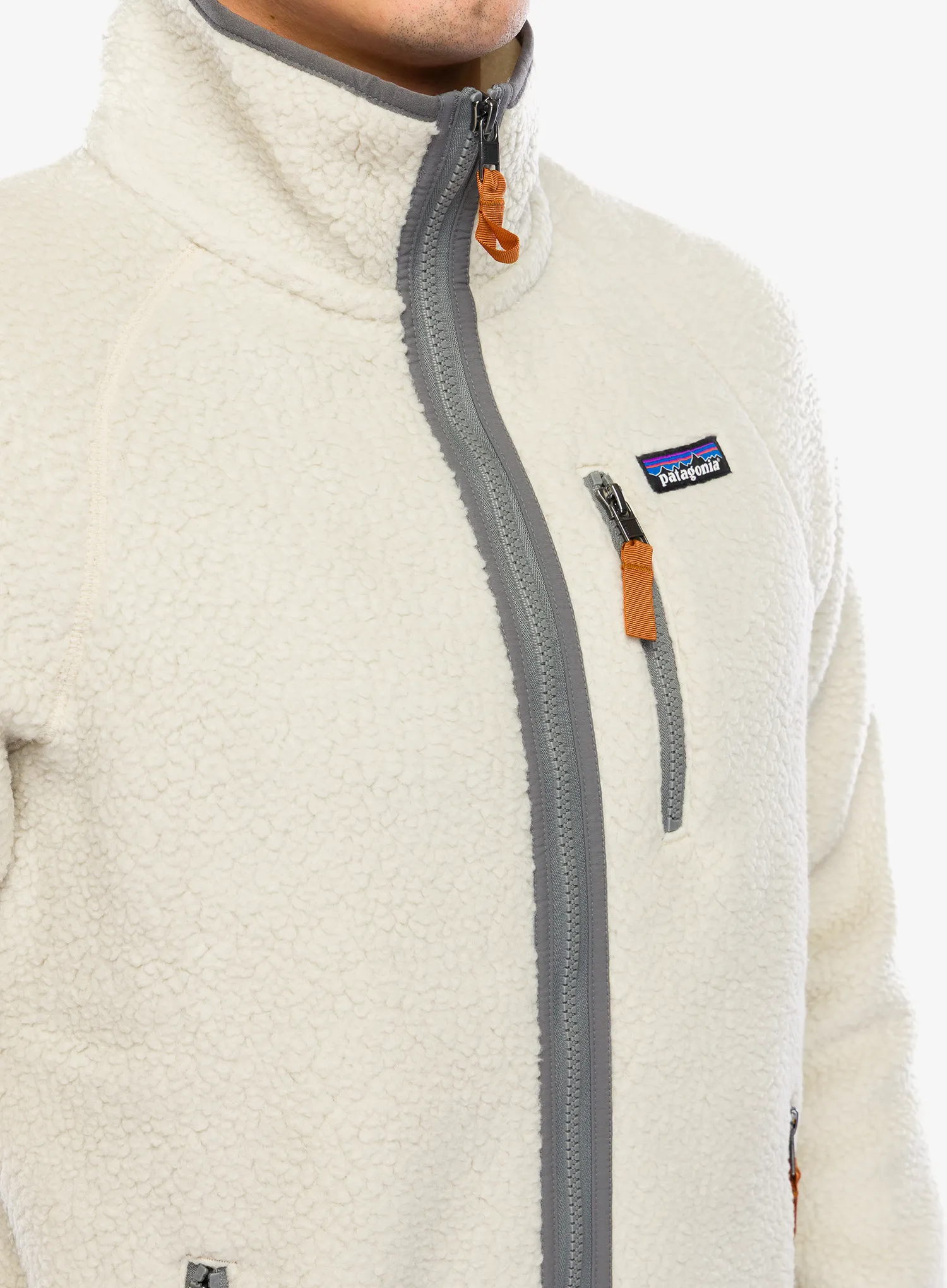 Flisinė striukė Patagonia Retro Pile Jacket - pelican