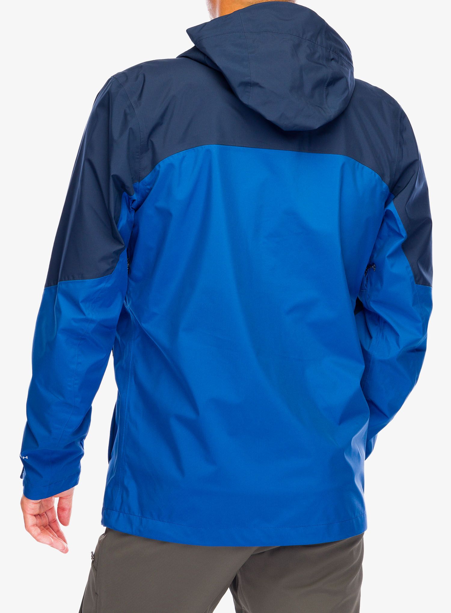 Lietaus striukė Columbia Wahkeena Falls 3L Shell - mountain blue/collegiate navy