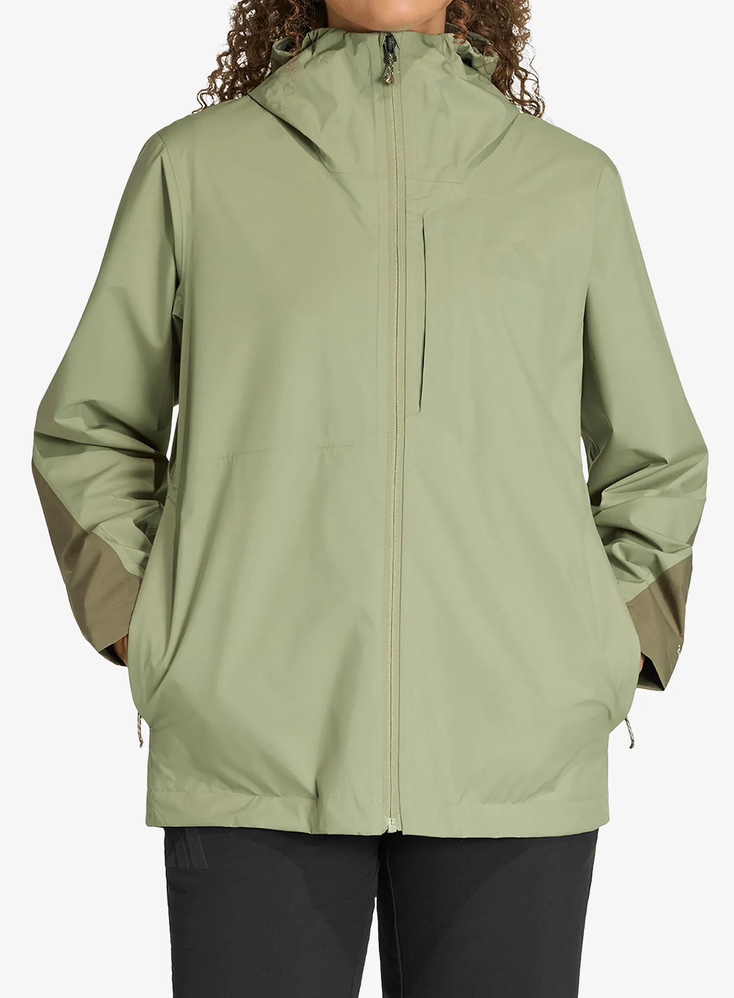 qweadidasTERREXMulti25LayerClimaproofRainJackettentgreenolivestrata4068821098602a.webp