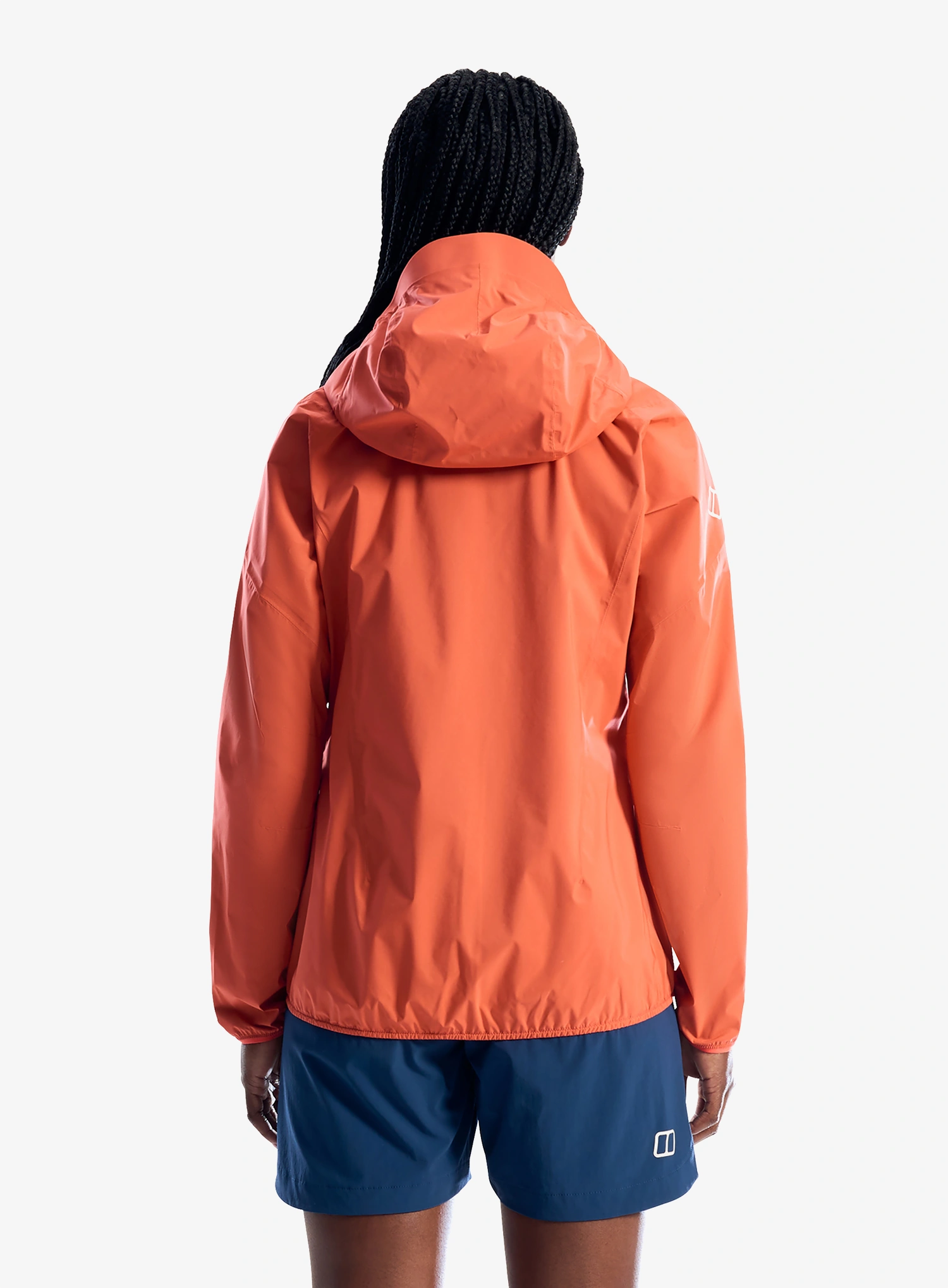 Striukė nuo lietaus moterims Berghaus Rain Motion Jkt Af - sunburst