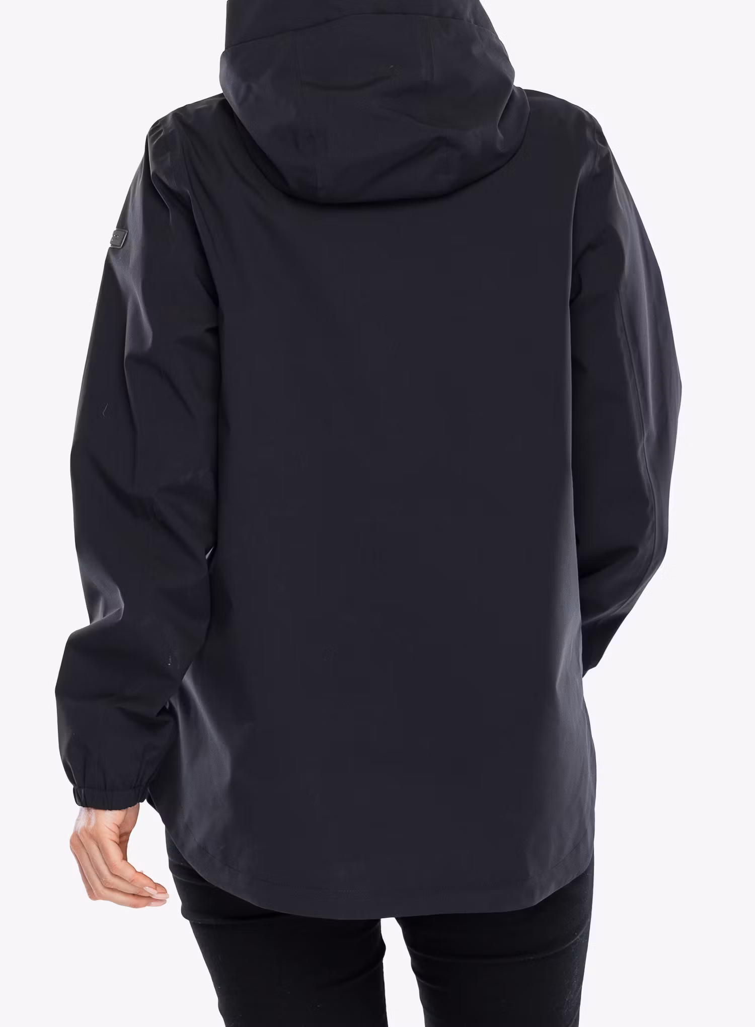 Striukė nuo lietaus moterims CMP Verge Jacket Fix Hood - antracite