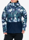 Striukė nuo lietaus moterims Columbia Hikebound Printed Jacket - collegiate navy/coll navy