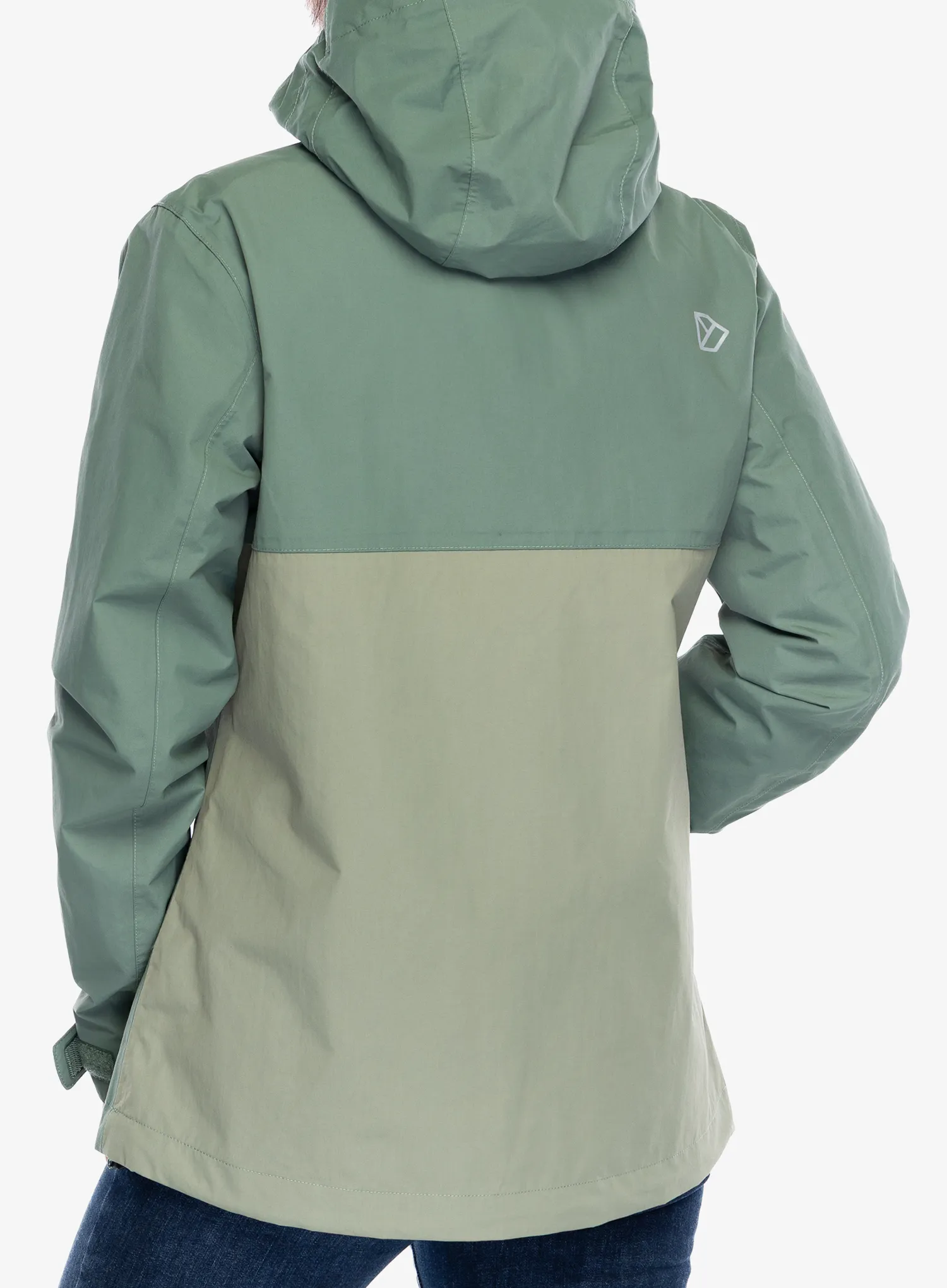 Striukė nuo lietaus moterims Didriksons Grit Jacket 3 - dark moss