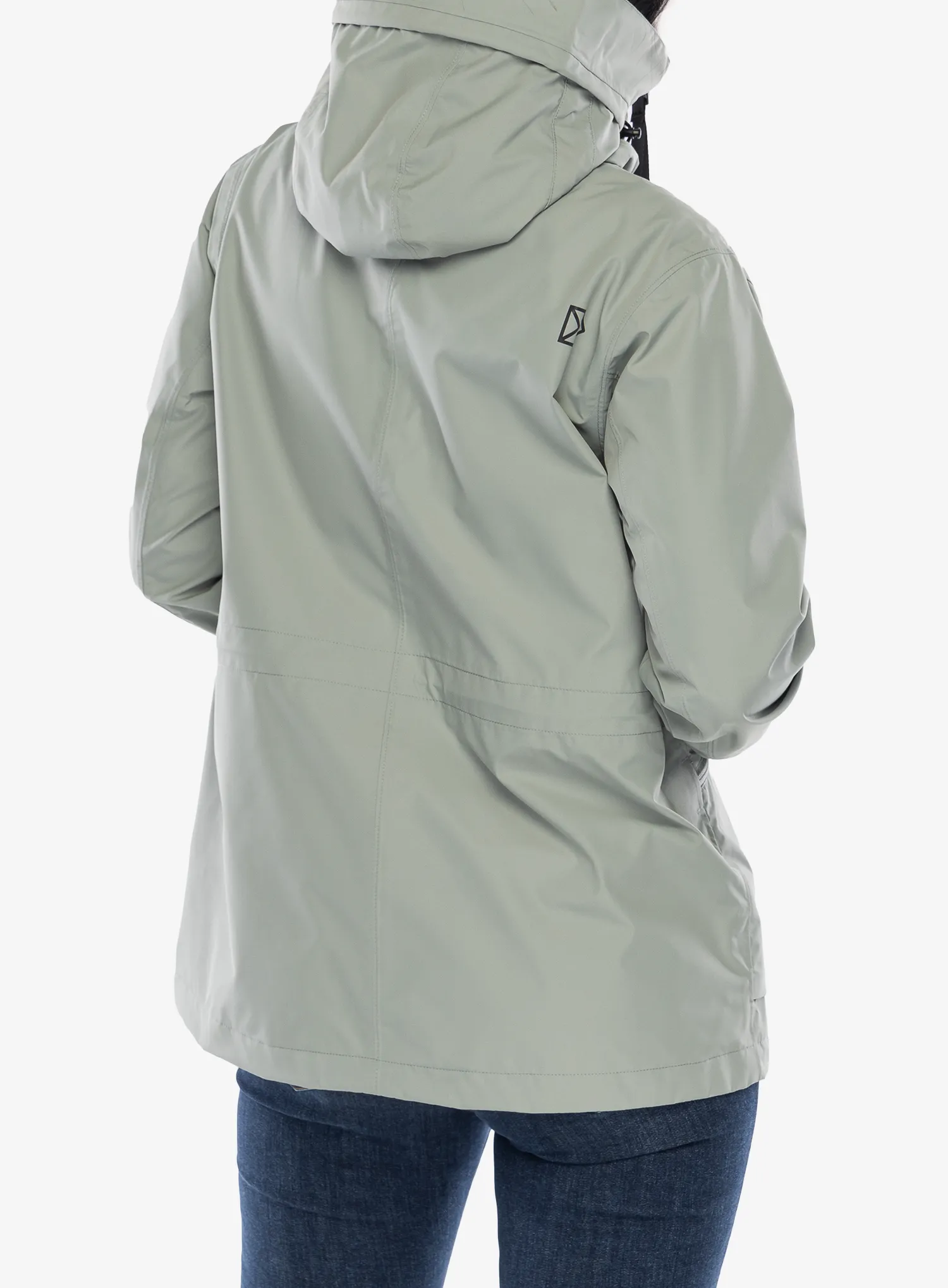 Striukė nuo lietaus moterims Didriksons Turvi Jacket 2 - wilted leaf