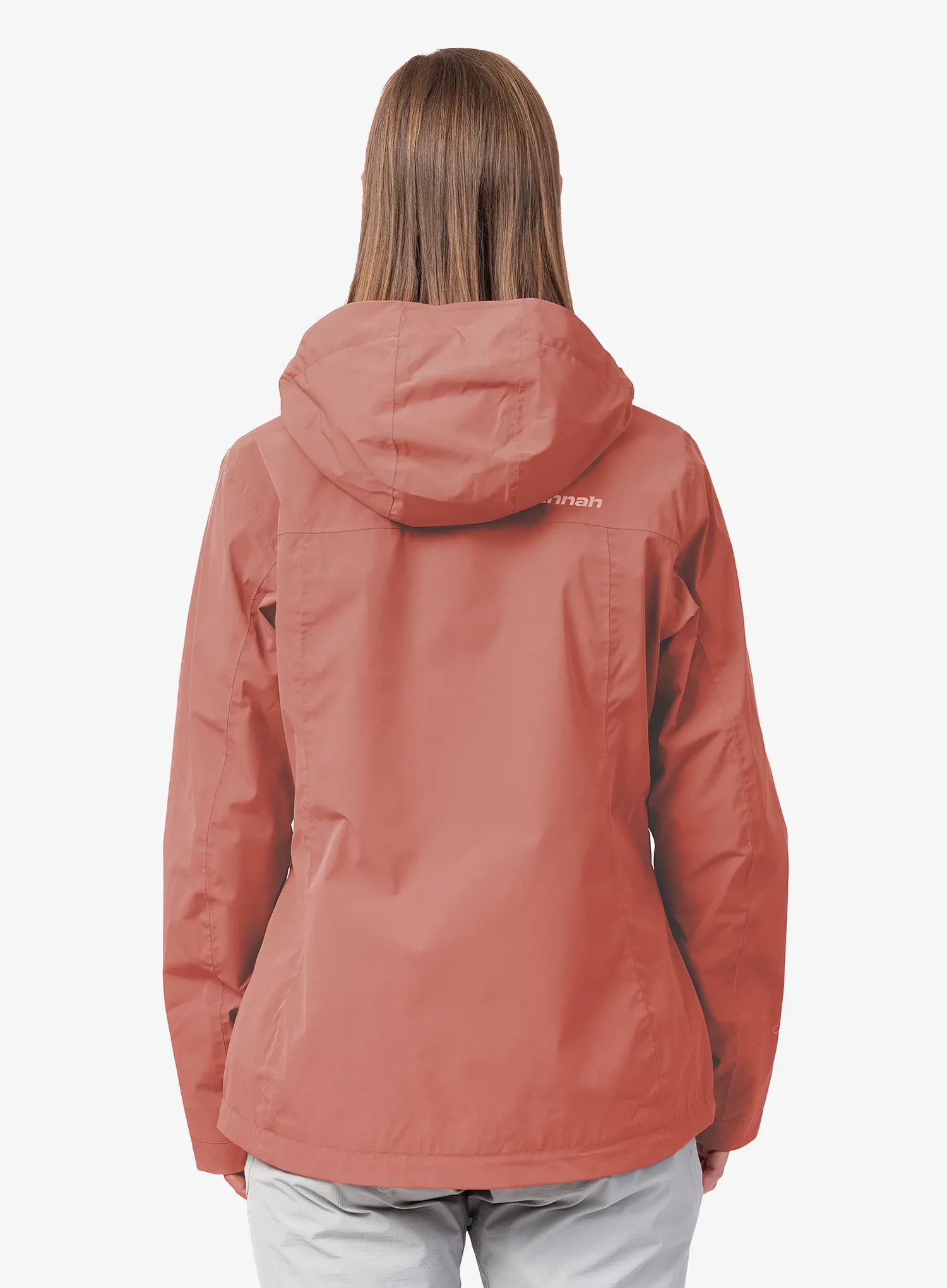 Striukė nuo lietaus moterims Hannah Mindy II - dusty cedar