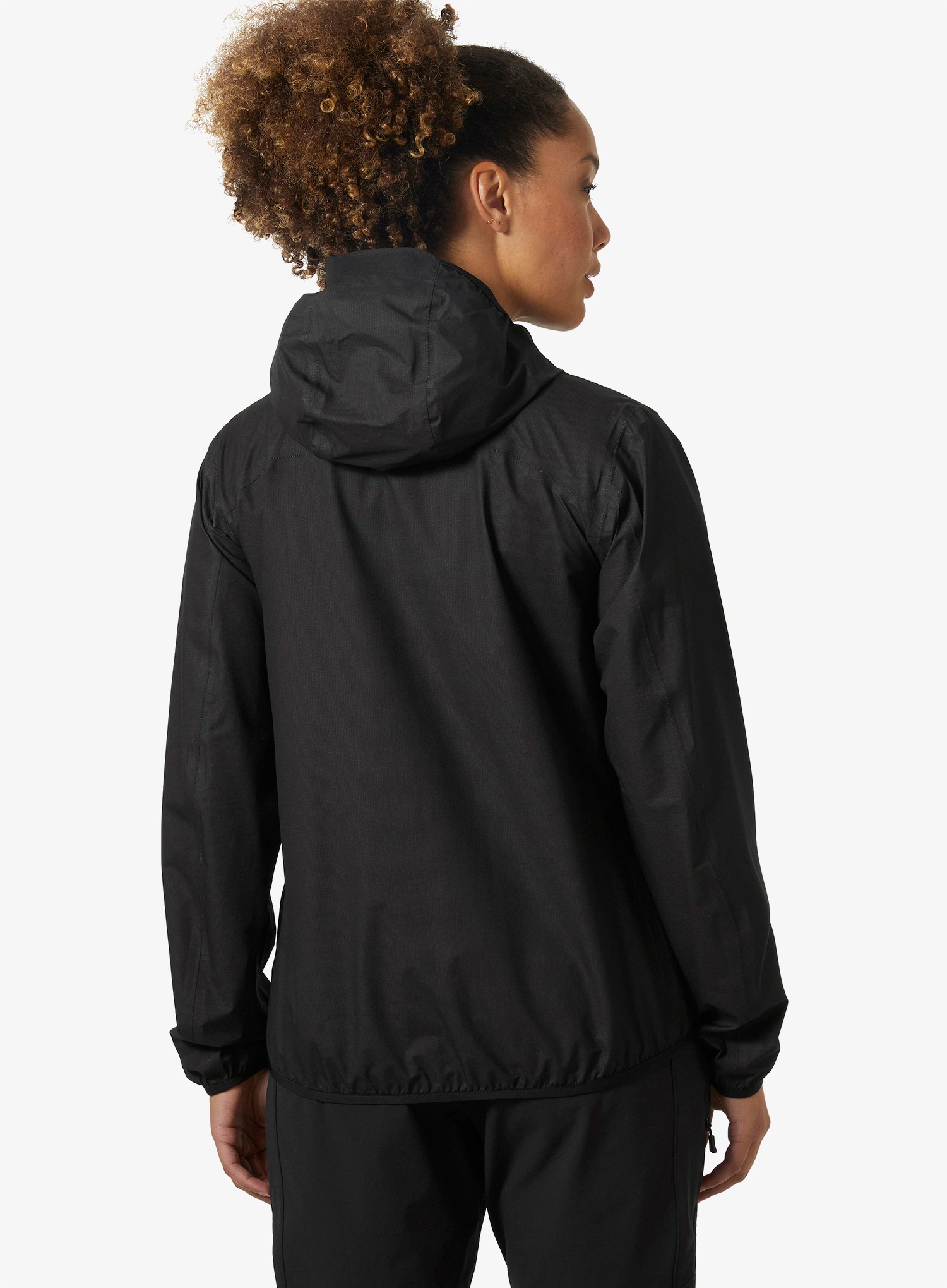 Striukė nuo lietaus moterims Helly Hansen Verglas 2.5L Fastpack Jacket - black