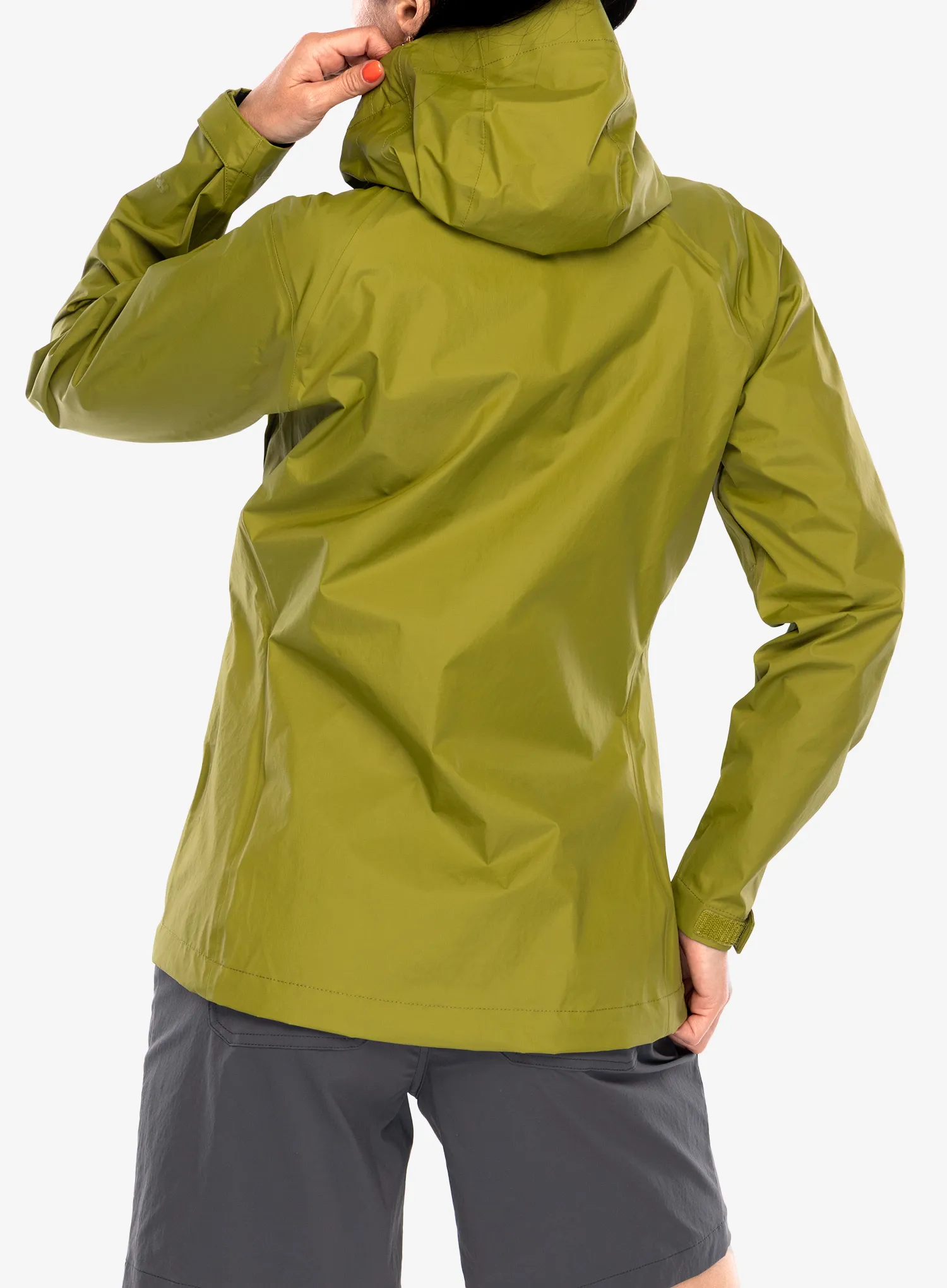 Striukė nuo lietaus moterims Patagonia Torrentshell 3L Jacket - graze green