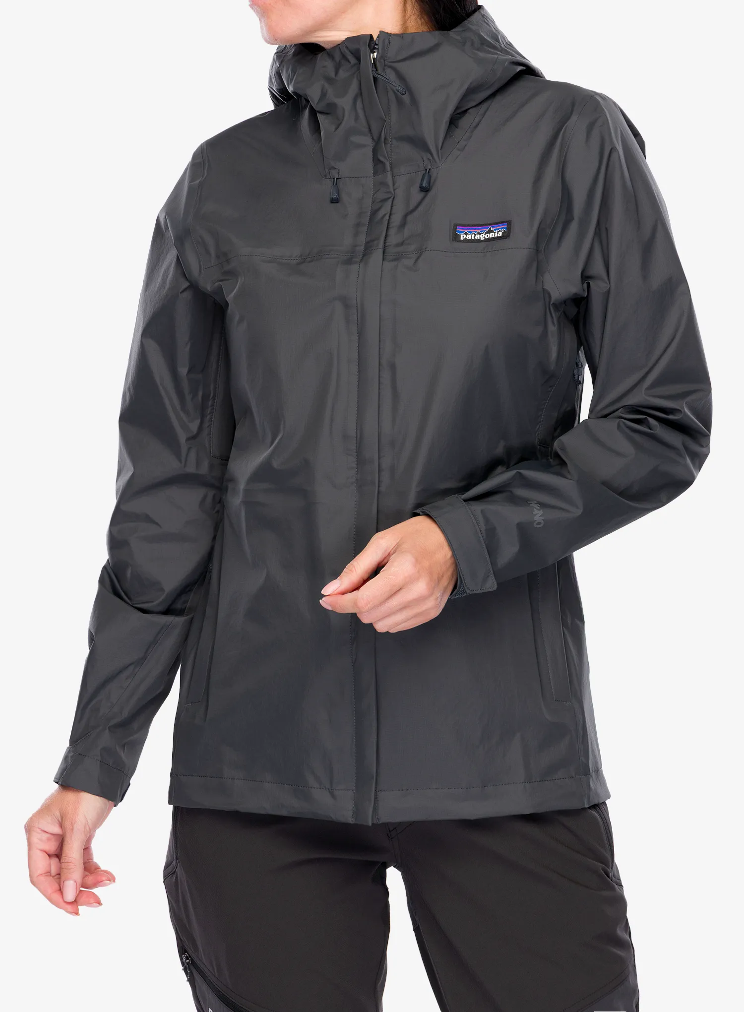 Striukė nuo lietaus moterims Patagonia Torrentshell 3L Jacket - smolder blue