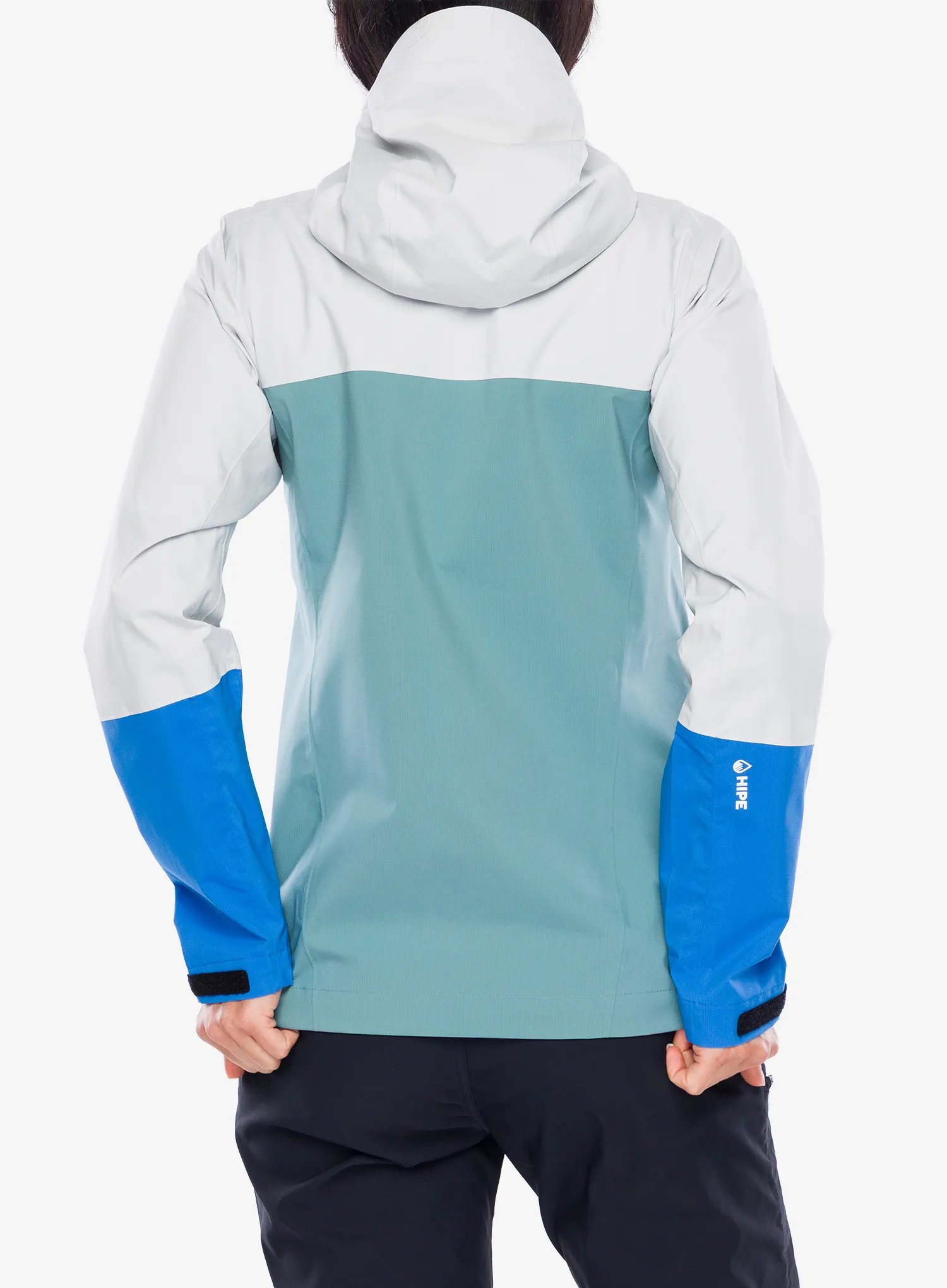 Striukė nuo lietaus moterims Peak Perfomance Trail Hipe Shell Jacket - antarctica/deluded vision