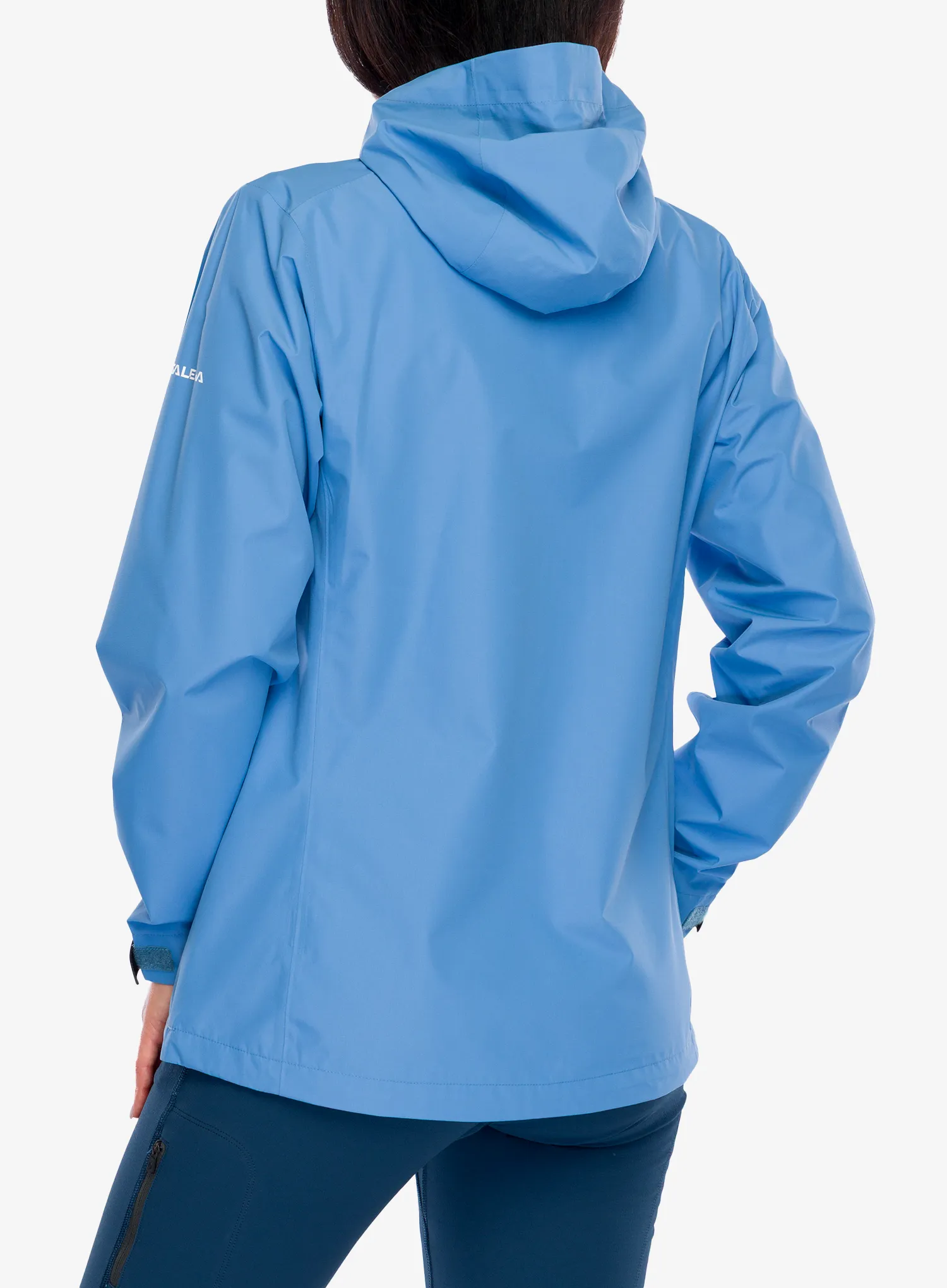 Striukė nuo lietaus moterims Salewa Puez Aqua 4 PTX 2.5L Jacket - morning blue