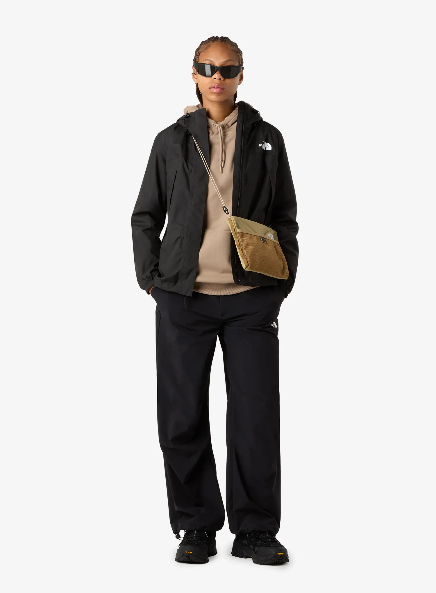 Striukė nuo lietaus moterims The North Face Antora Rain Jacket - tnf black