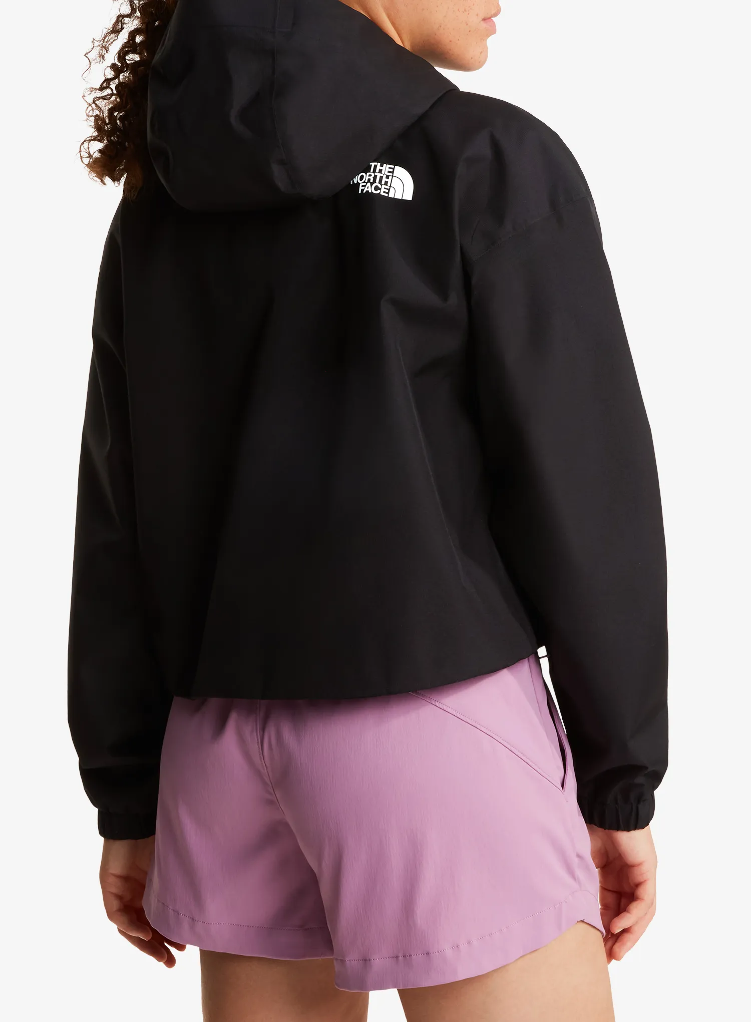 Striukė nuo lietaus moterims The North Face Quest Mono Cropped Jacket - tnf black