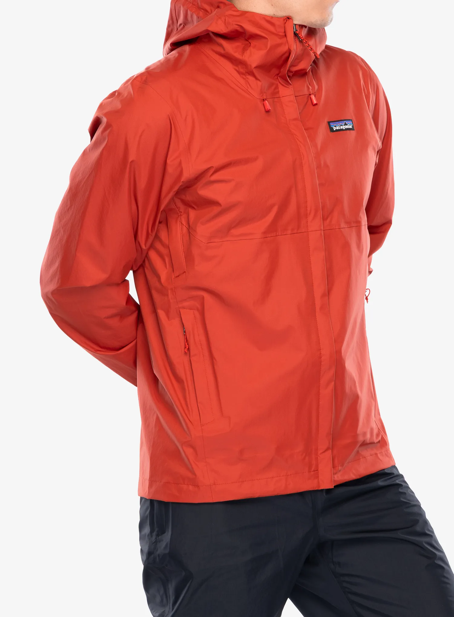 Lietaus striukė Patagonia Torrentshell 3L Jacket - amanita red