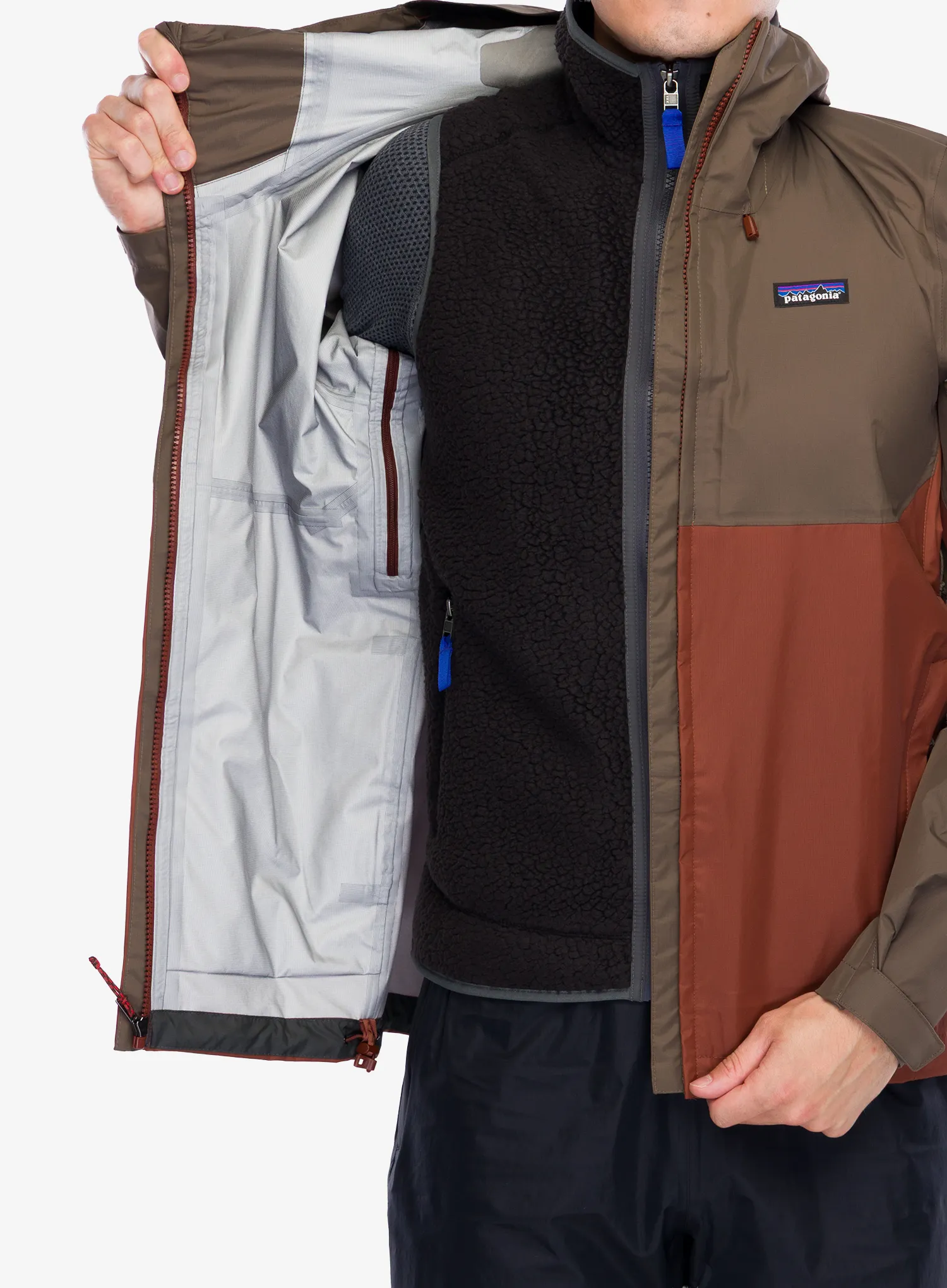 Lietaus striukė Patagonia Torrentshell 3L Jacket - marlow brown
