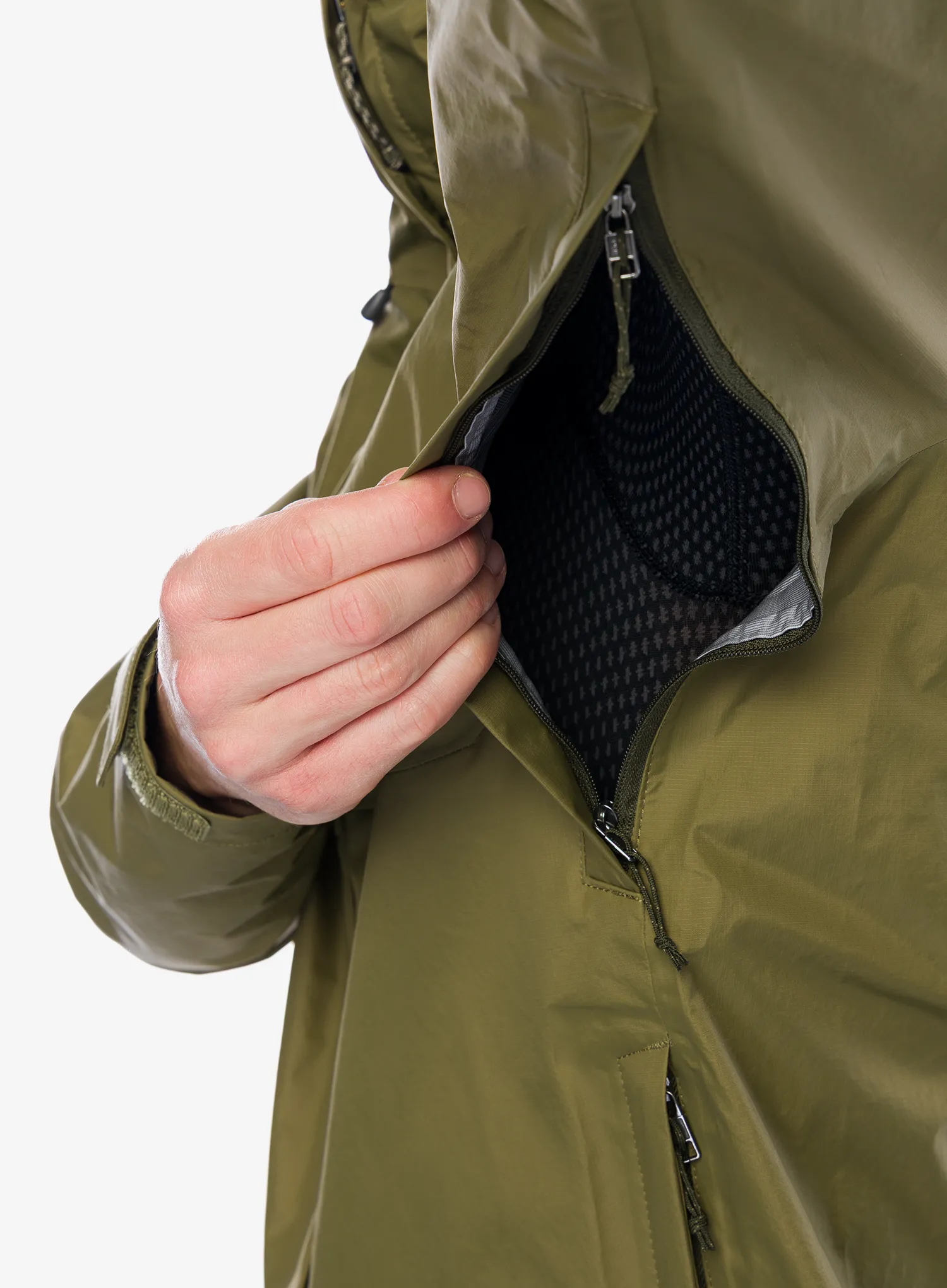 Lietaus striukė Patagonia Torrentshell 3L Jacket - tent green