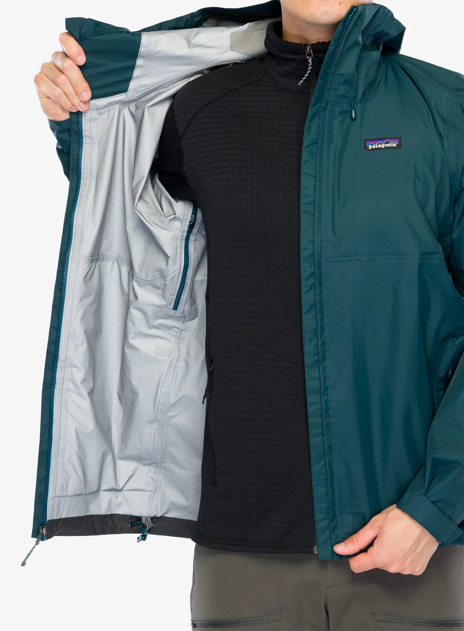 Lietaus striukė Patagonia Torrentshell 3L Jacket - tidal teal