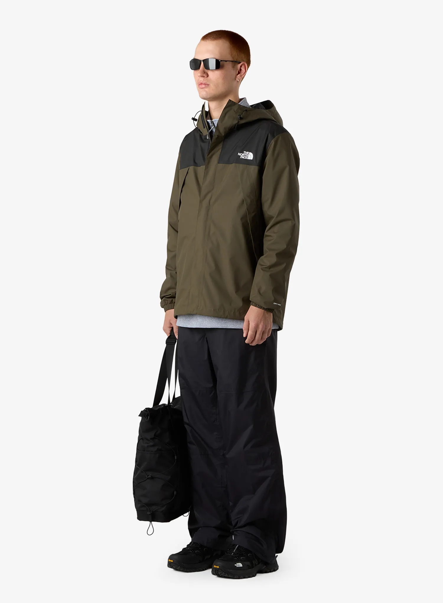 Lietaus striukė The North Face Antora Jacket - new taupe green/tnf black