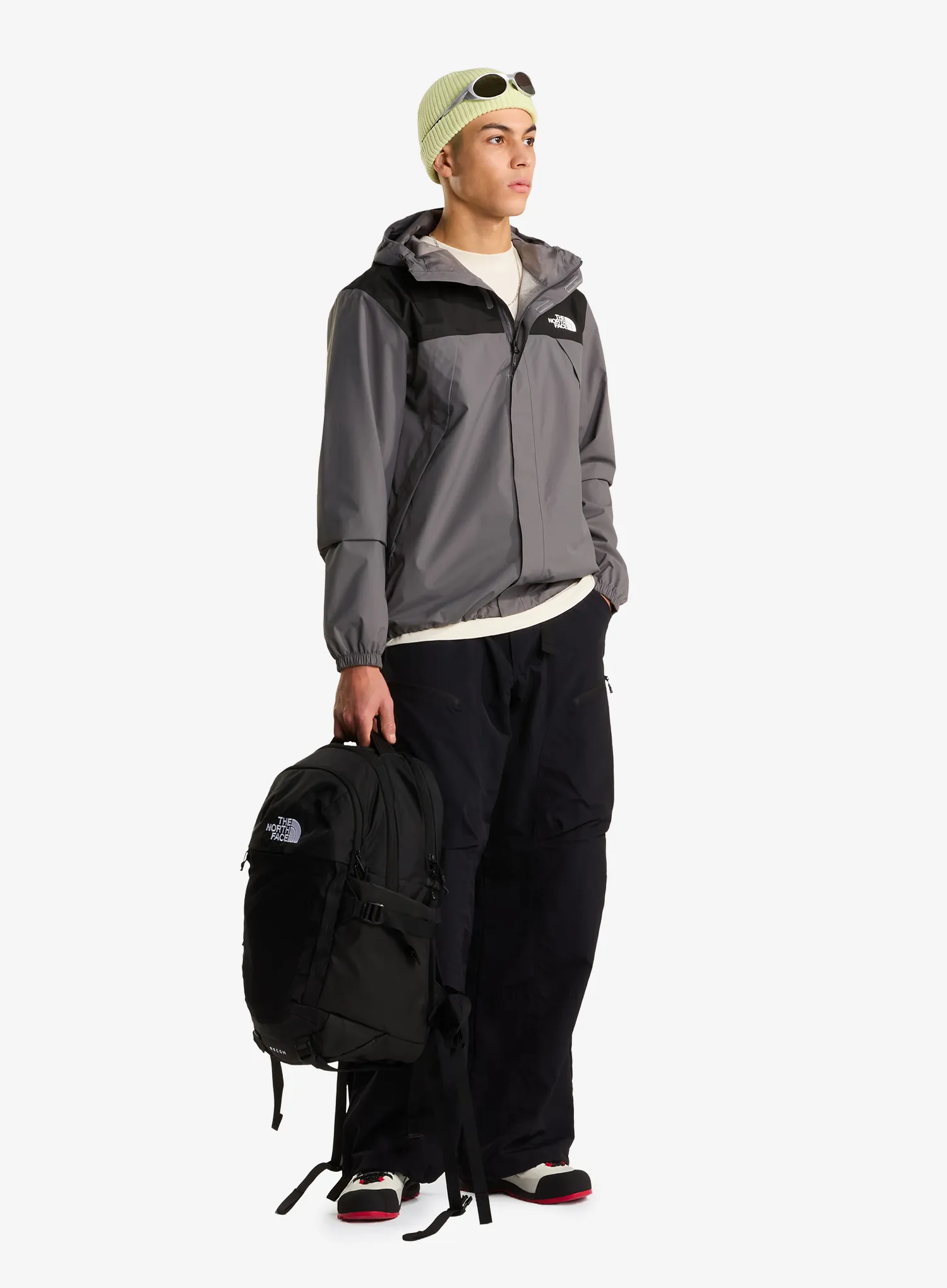 Lietaus striukė The North Face Antora Jacket - smoked pearl/tnf black