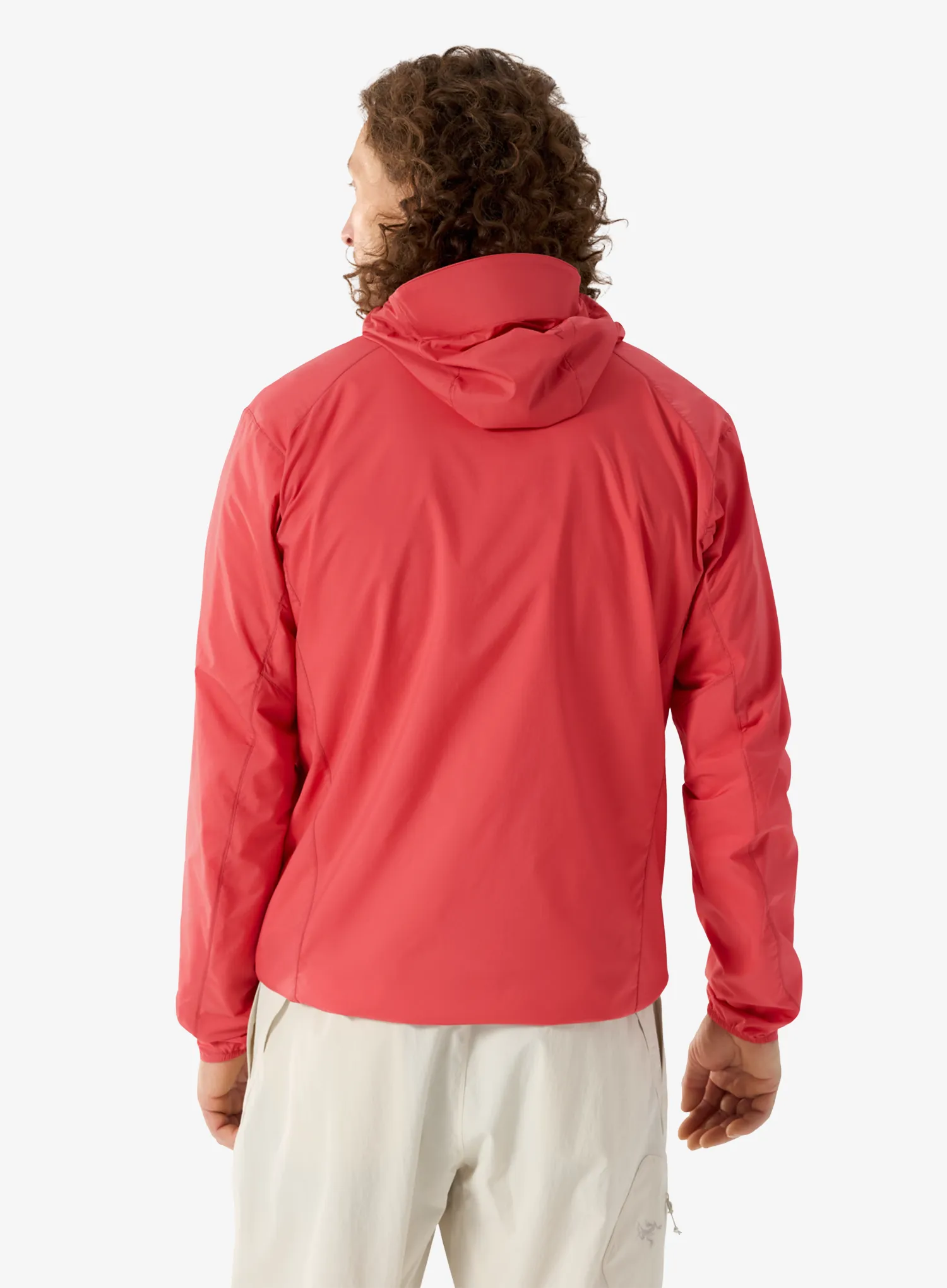 Neperpučiama striukė Arcteryx Squamish Hoody - stone red