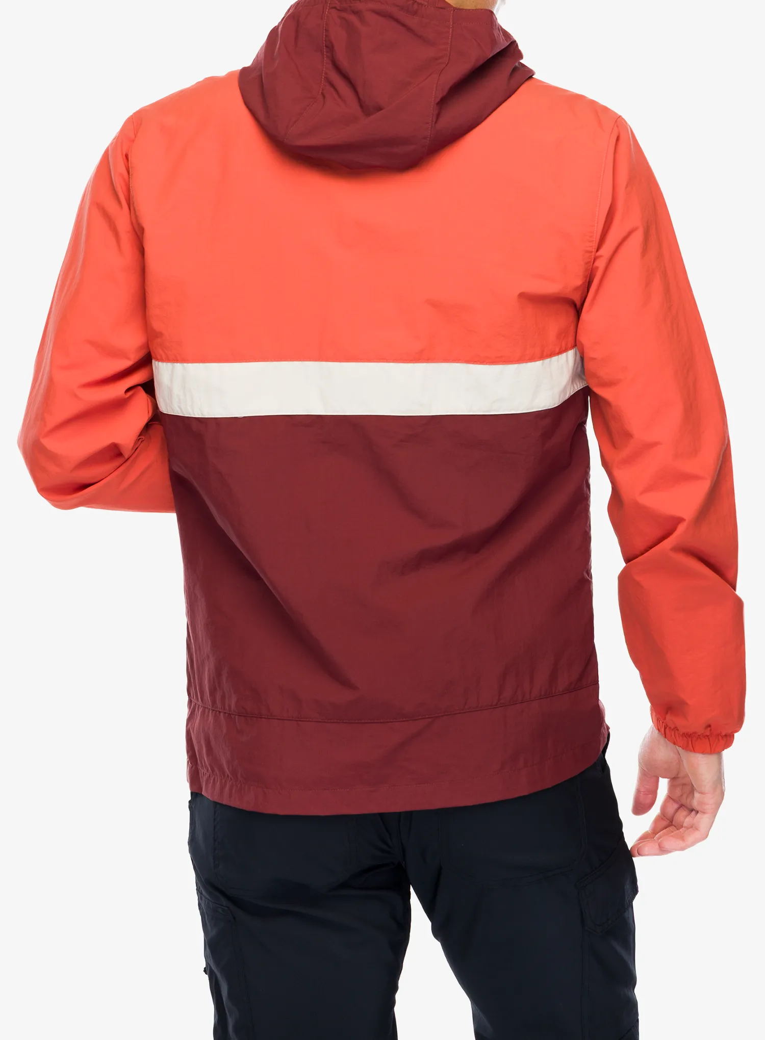 Neperpučiama striukė Columbia Spire Valley Hooded Windbreaker - tuscan/spice/dark stone