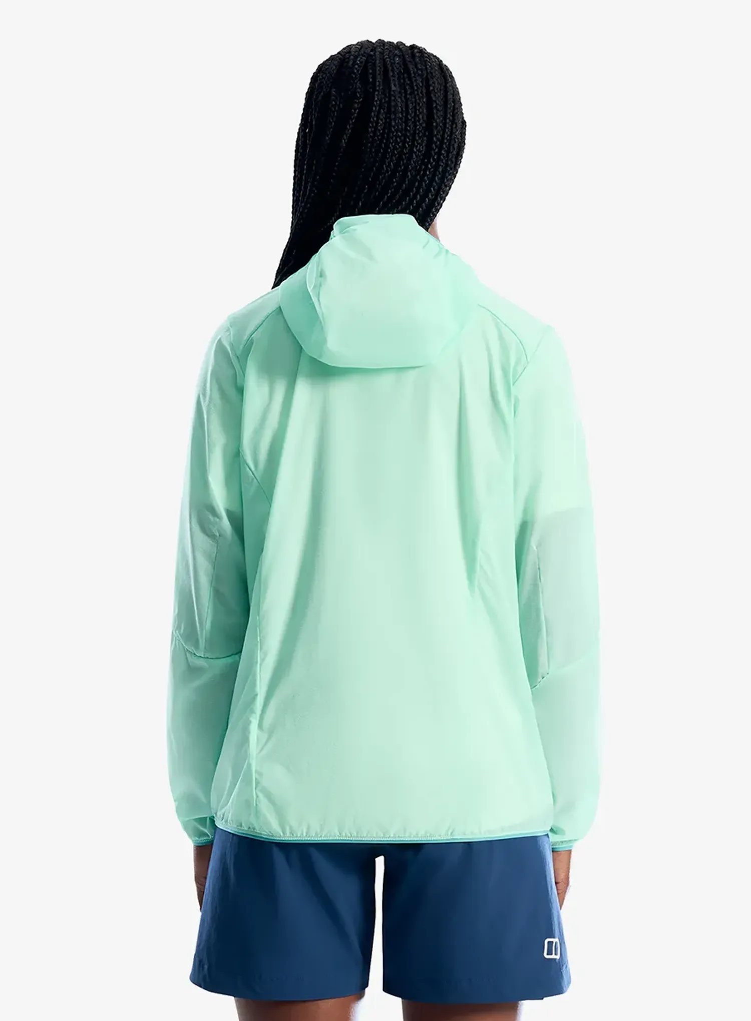 Moteriška neperpučiama striukė Berghaus Pendower Wind Jkt Af - light electro