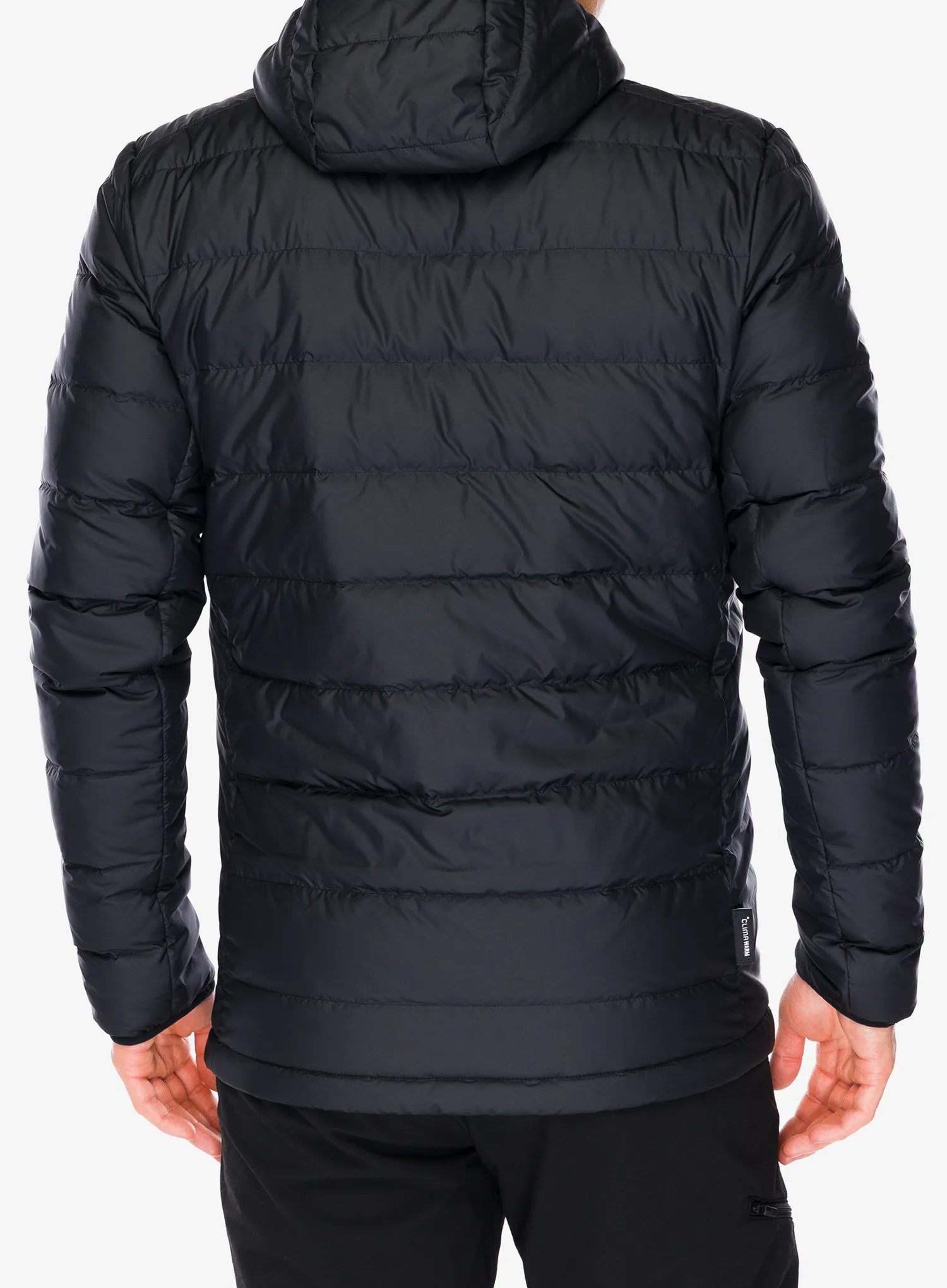 Pūkinė striukė adidas TERREX Multi Light Down Climawarm Hooded Jacket - black/black