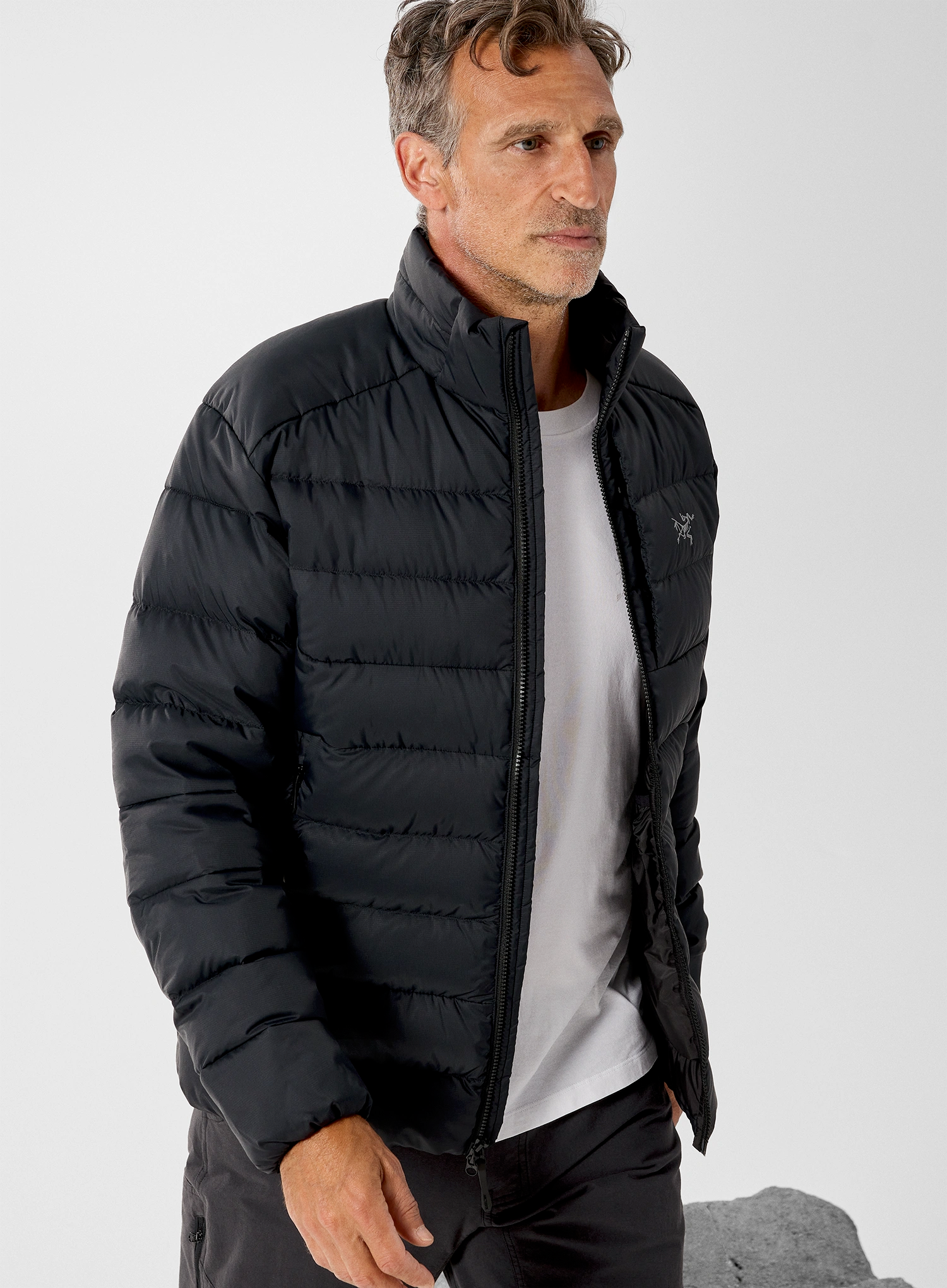 Pūkinė striukė Arcteryx Thorium Jacket - black/black