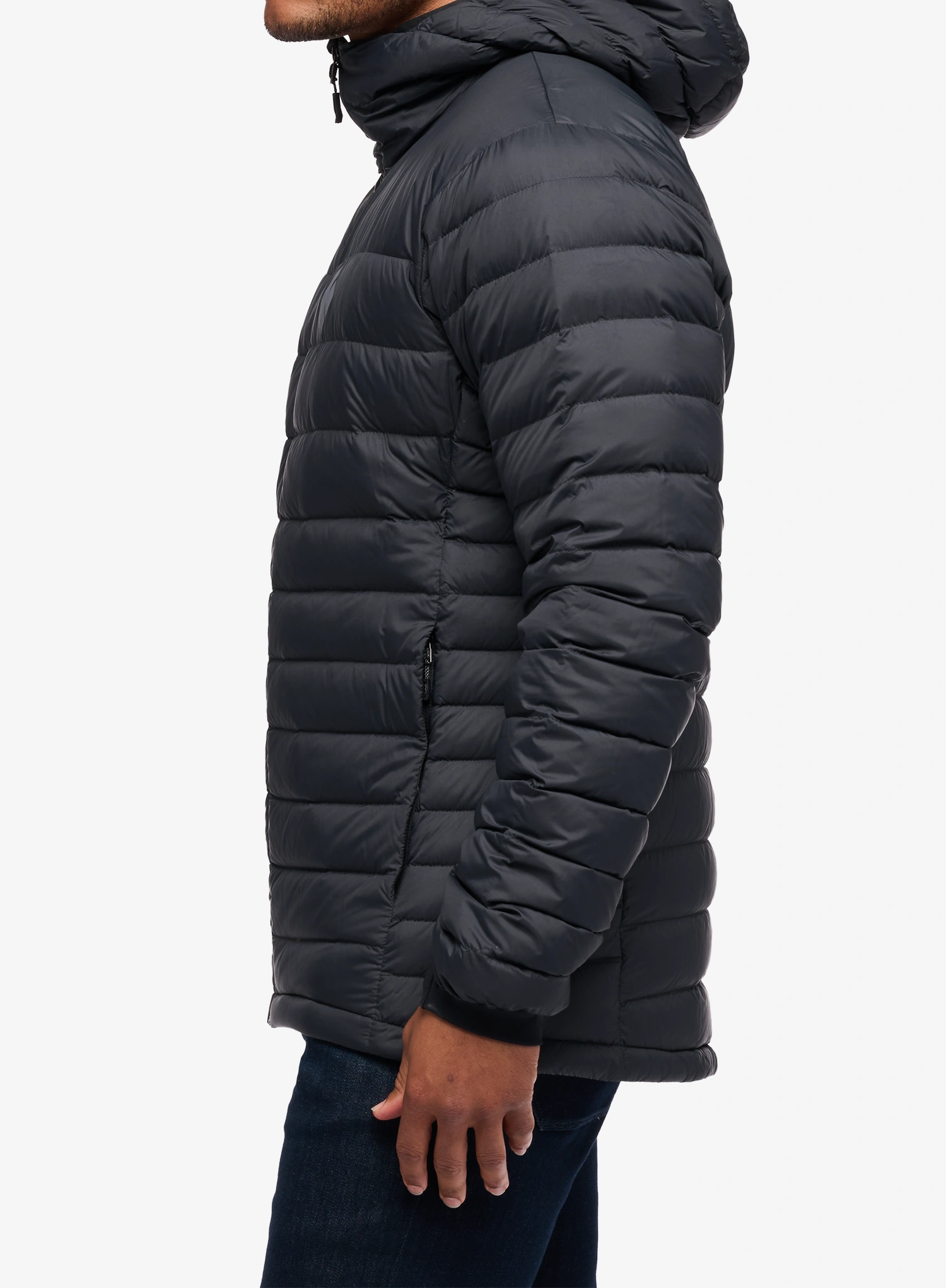 Pūkinė striukė Black Diamond Access Down 2.0 Hoody - black/black