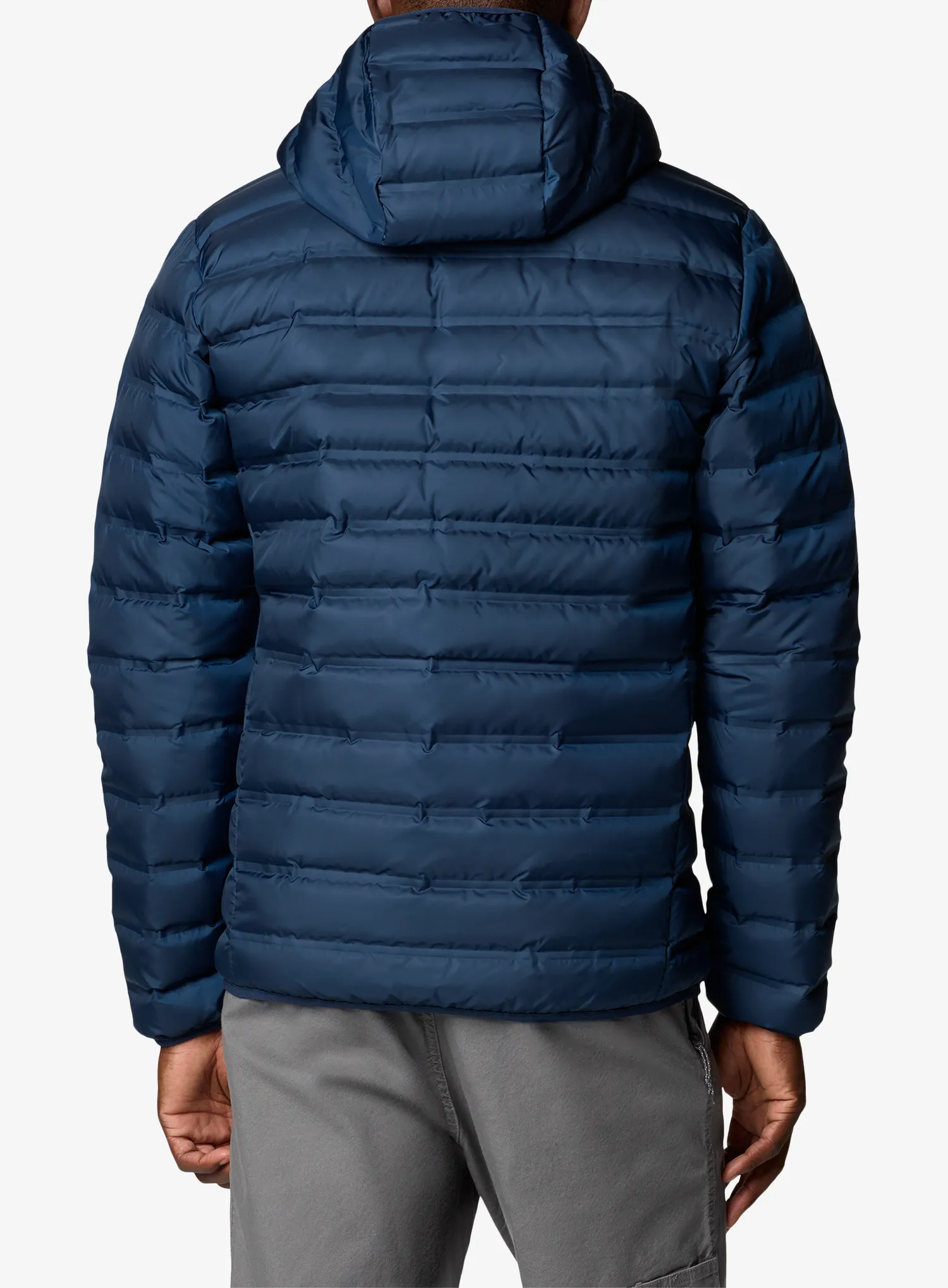 Pūkinė striukė Columbia Lake 22 II Down Hooded Jacket - collegiate navy