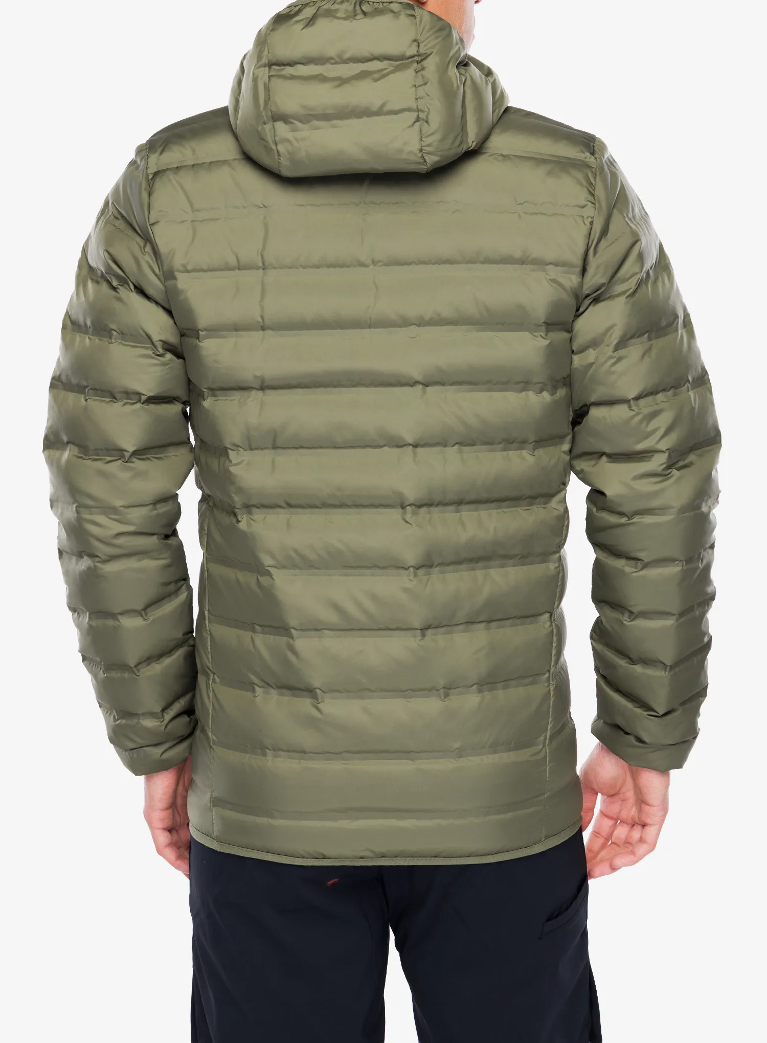 Pūkinė striukė Columbia Lake 22 II Down Hooded Jacket - stone green