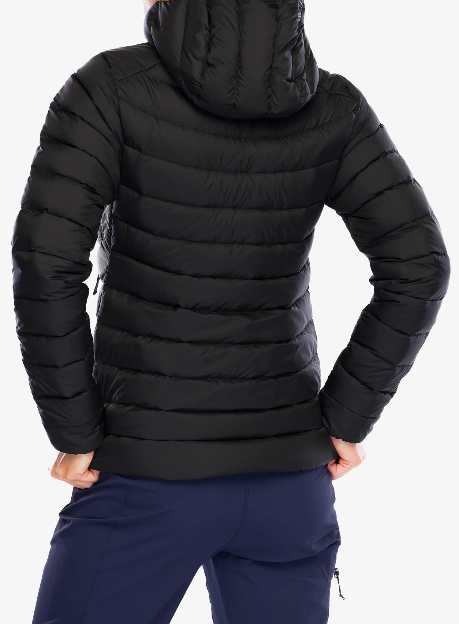 Pūkinė striukė moterims Arcteryx Cerium Hoody - black