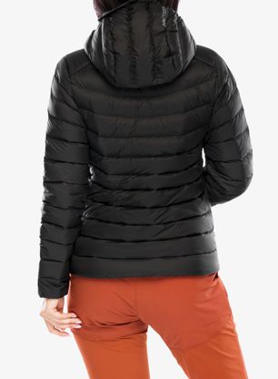 Pūkinė striukė moterims Arcteryx Cerium Hoody - black/black