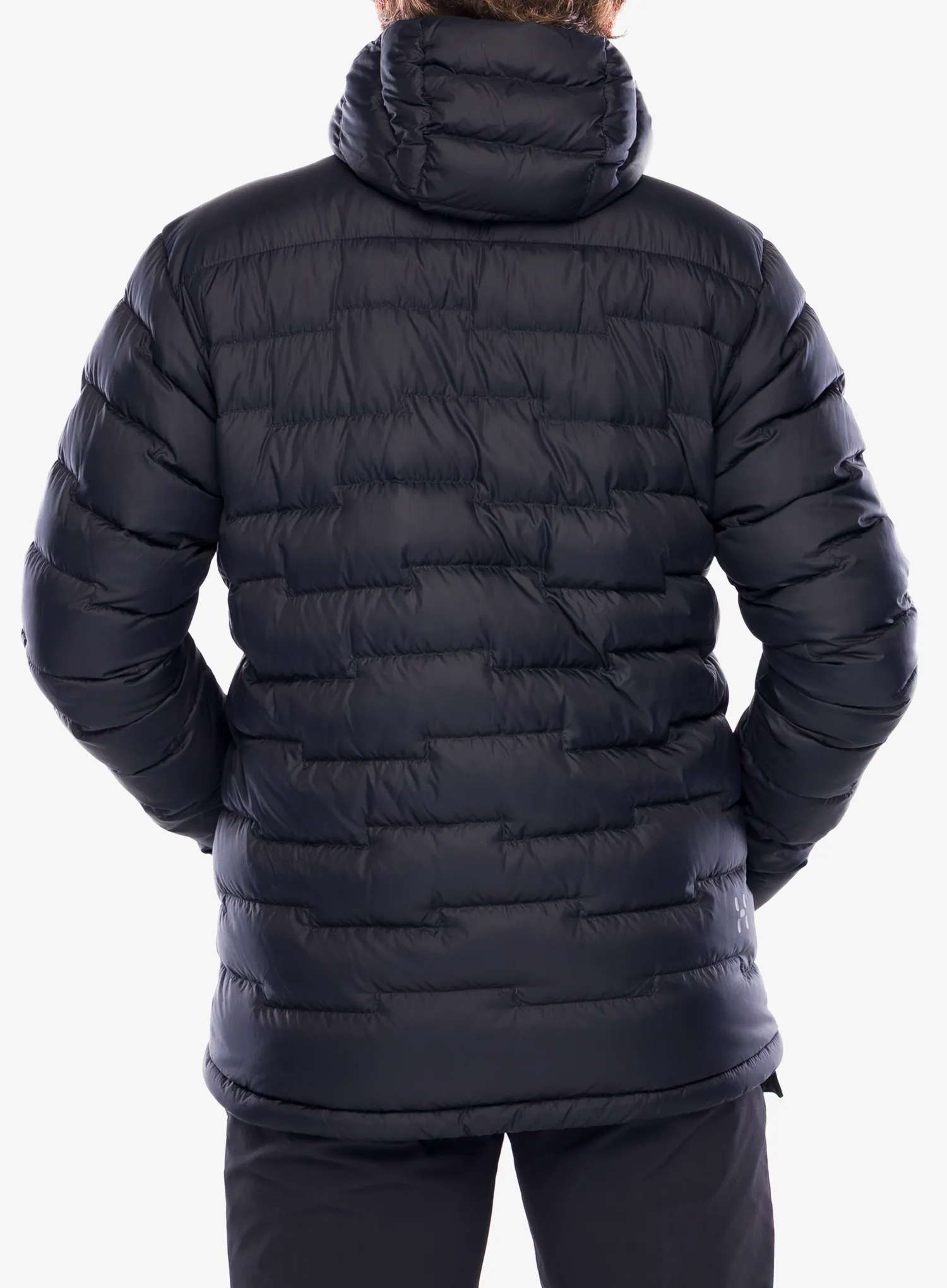 Pūkinė striukė Haglofs ROC Flash Down Hood - true black