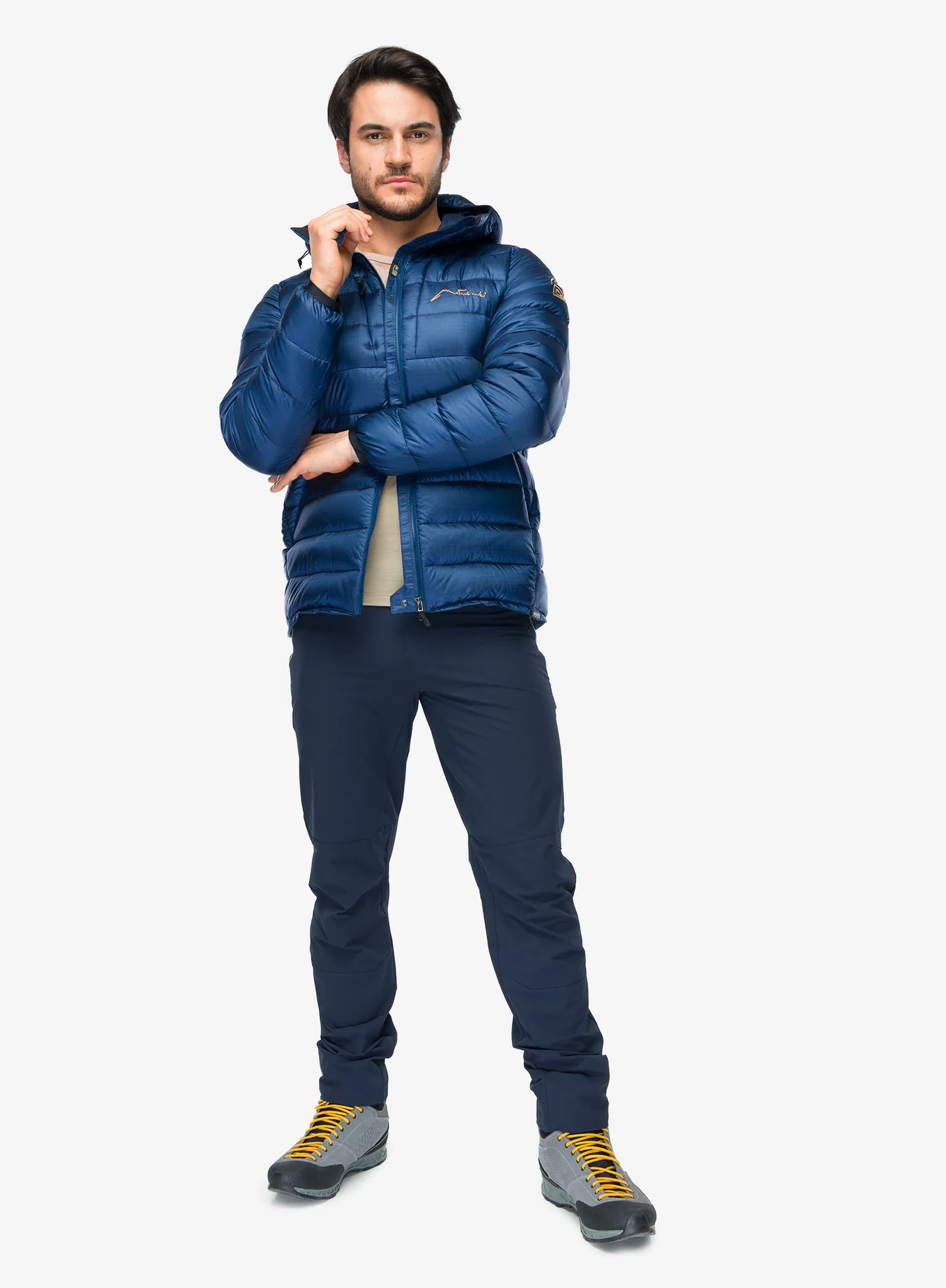 Pūkinė striukė Małachowski Climber - navy