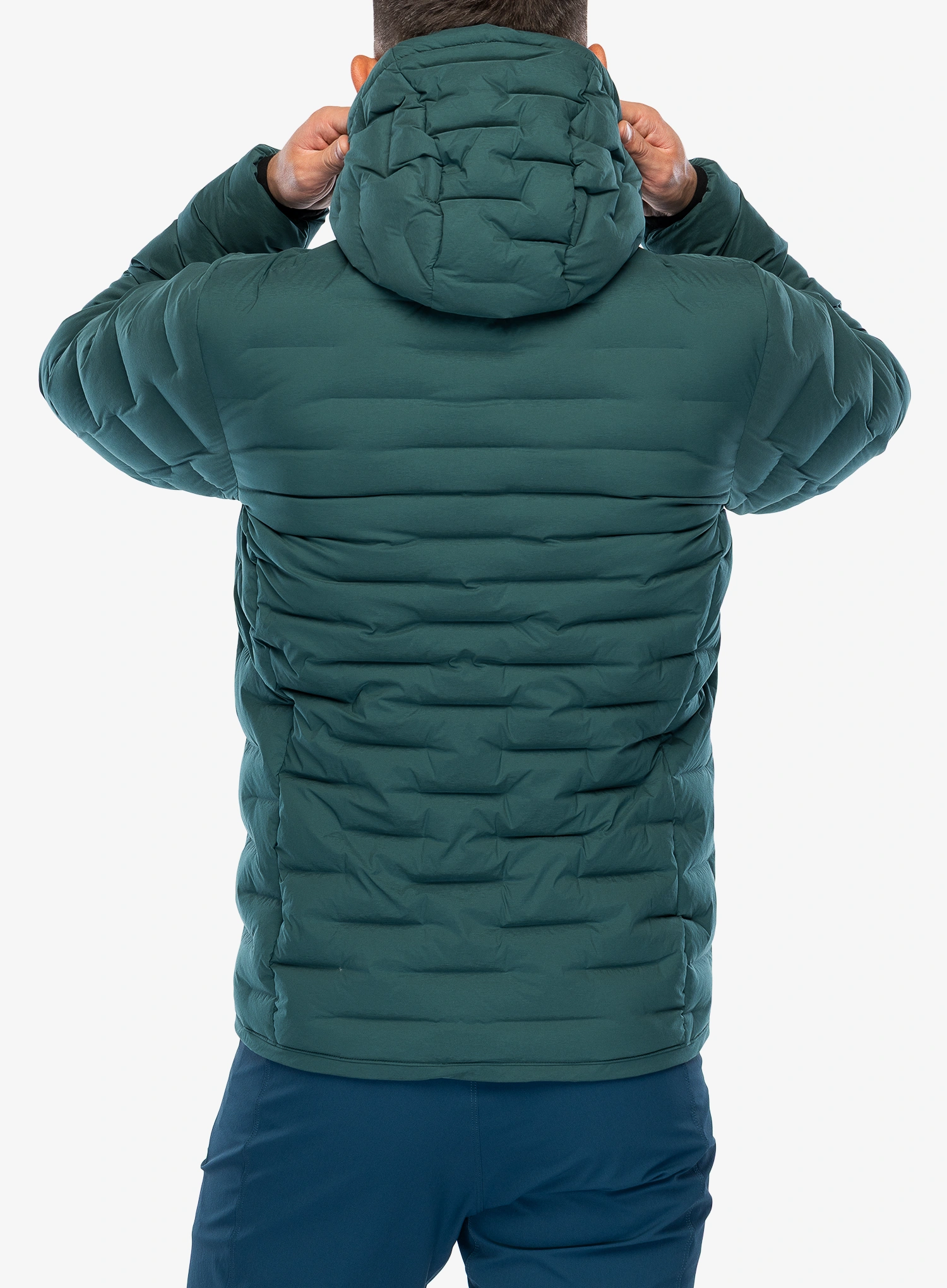 Pūkinė striukė Małachowski ICON Tourist Hoody - rainforest
