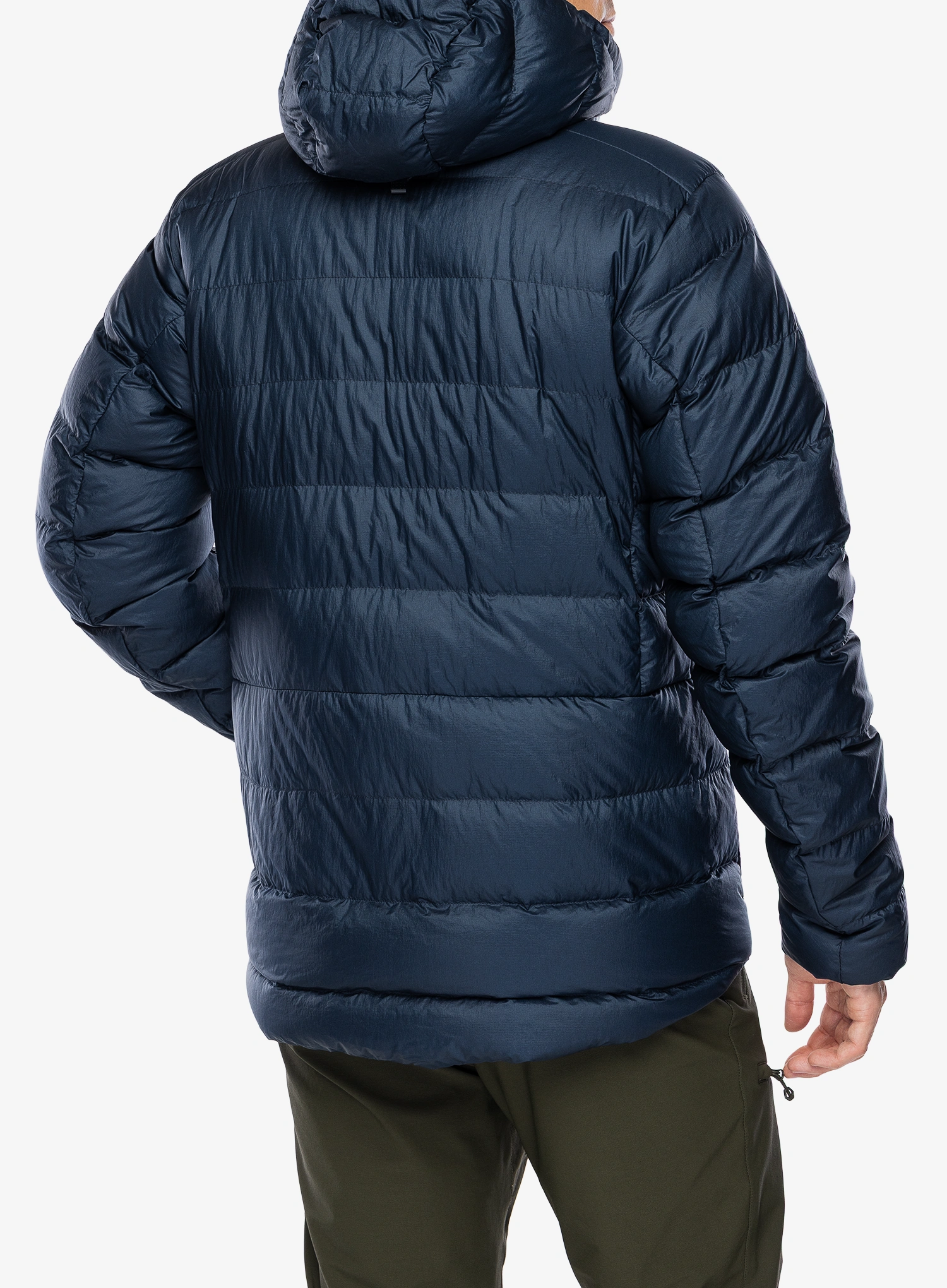 Pūkinė striukė Montane Kamen Hoodie - eclipse blue
