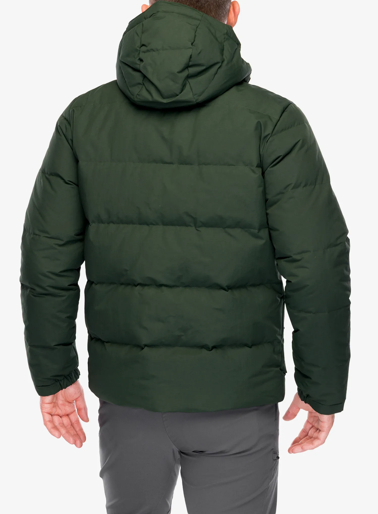 Pūkinė striukė Patagonia Downdrift Jacket - old growth green