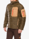 Pūkinė striukė Peak Performance Helium Utility Down Hood Jacket - meadow moss/sierra sand