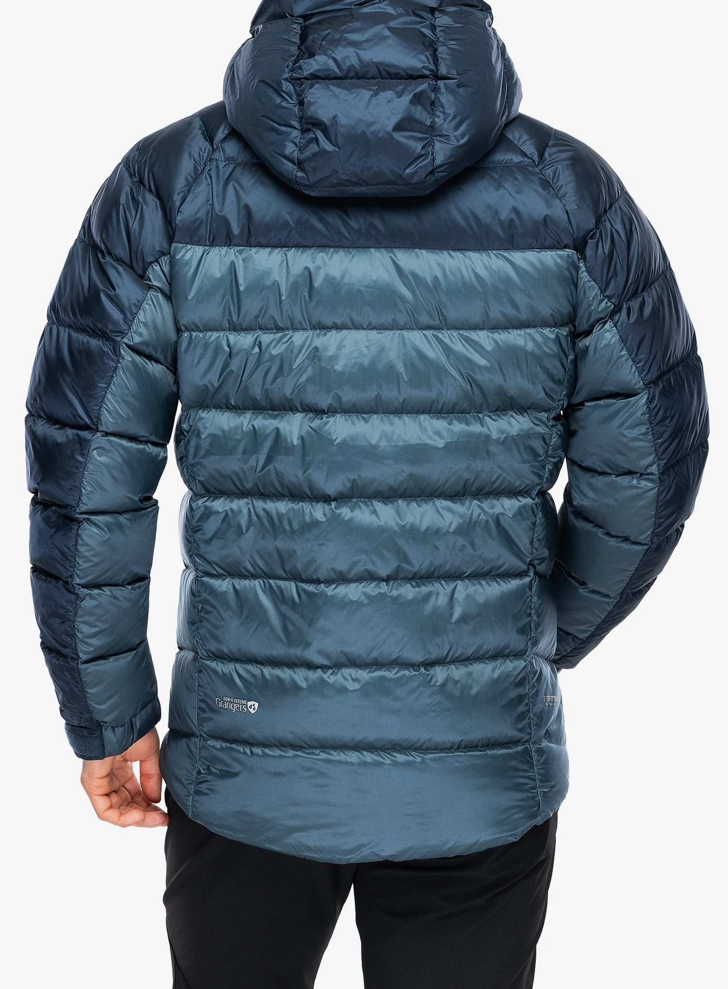 Pūkinė striukė Rab Glaceon Pro Jacket - tempest blue/orion blue