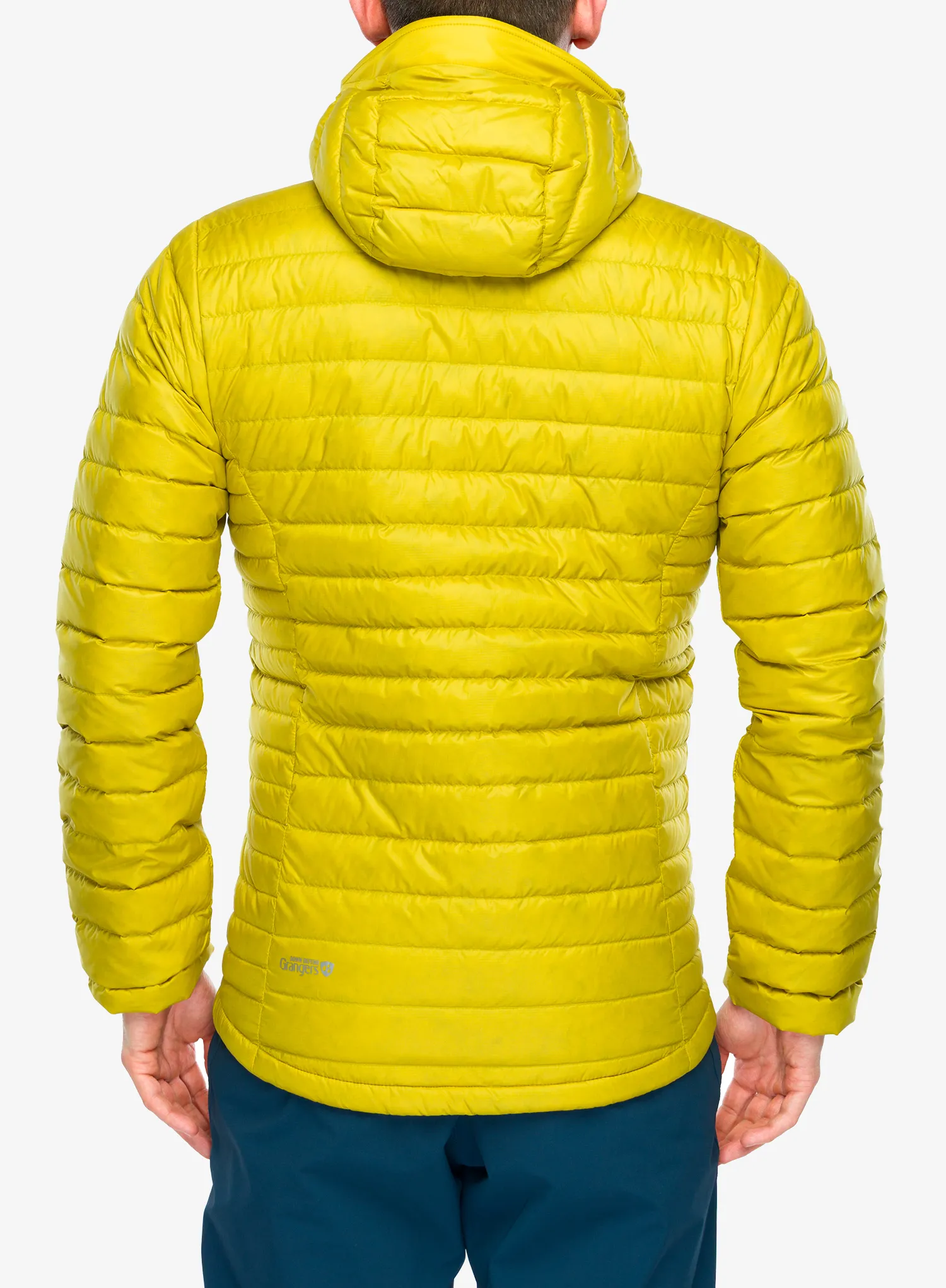 Pūkinė striukė Rab Microlight Alpine Jacket - dark pollen
