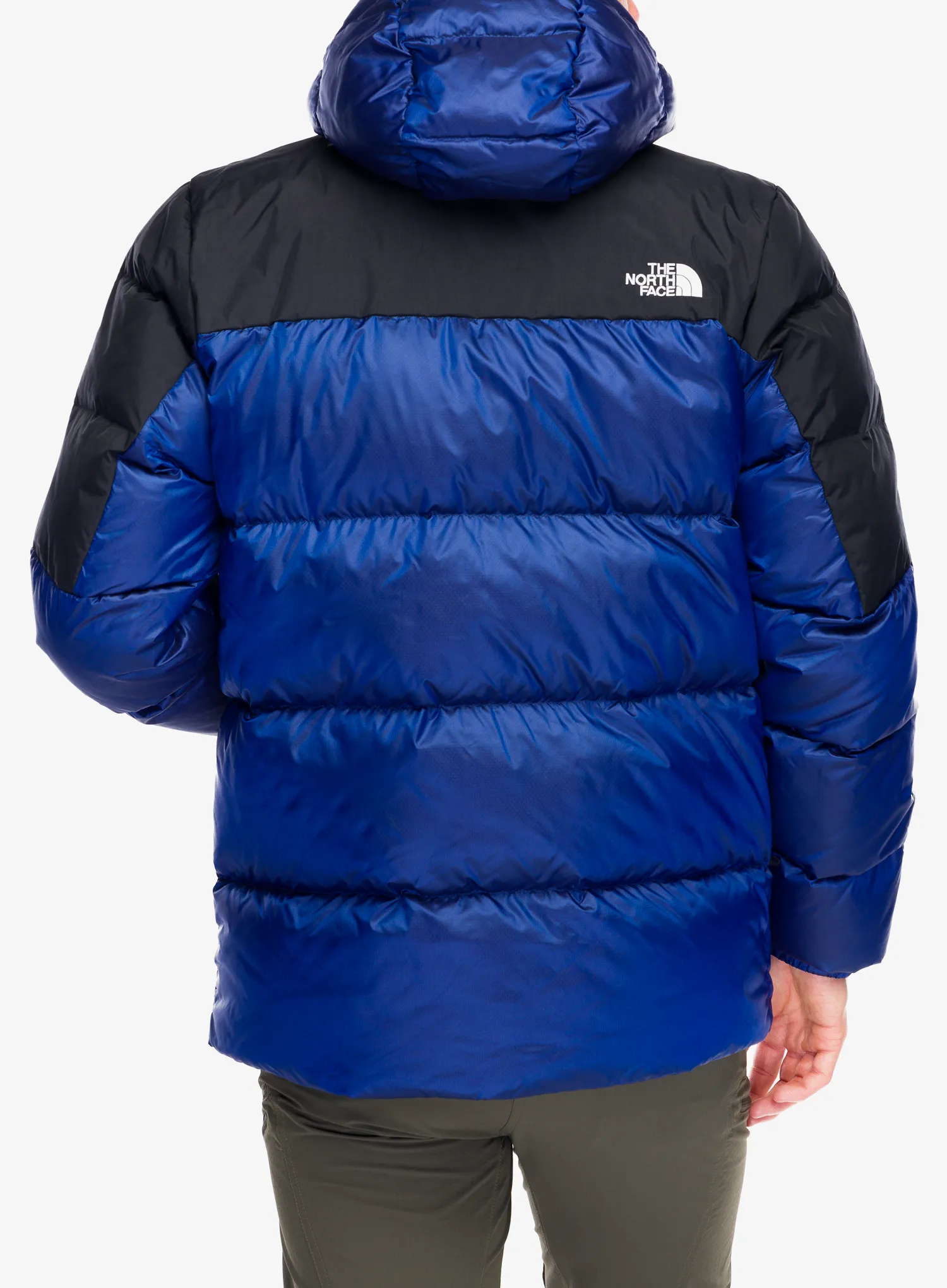 Pūkinė striukė The North Face Diablo Down 2.0 Hoodie - blue black heather/tnf black
