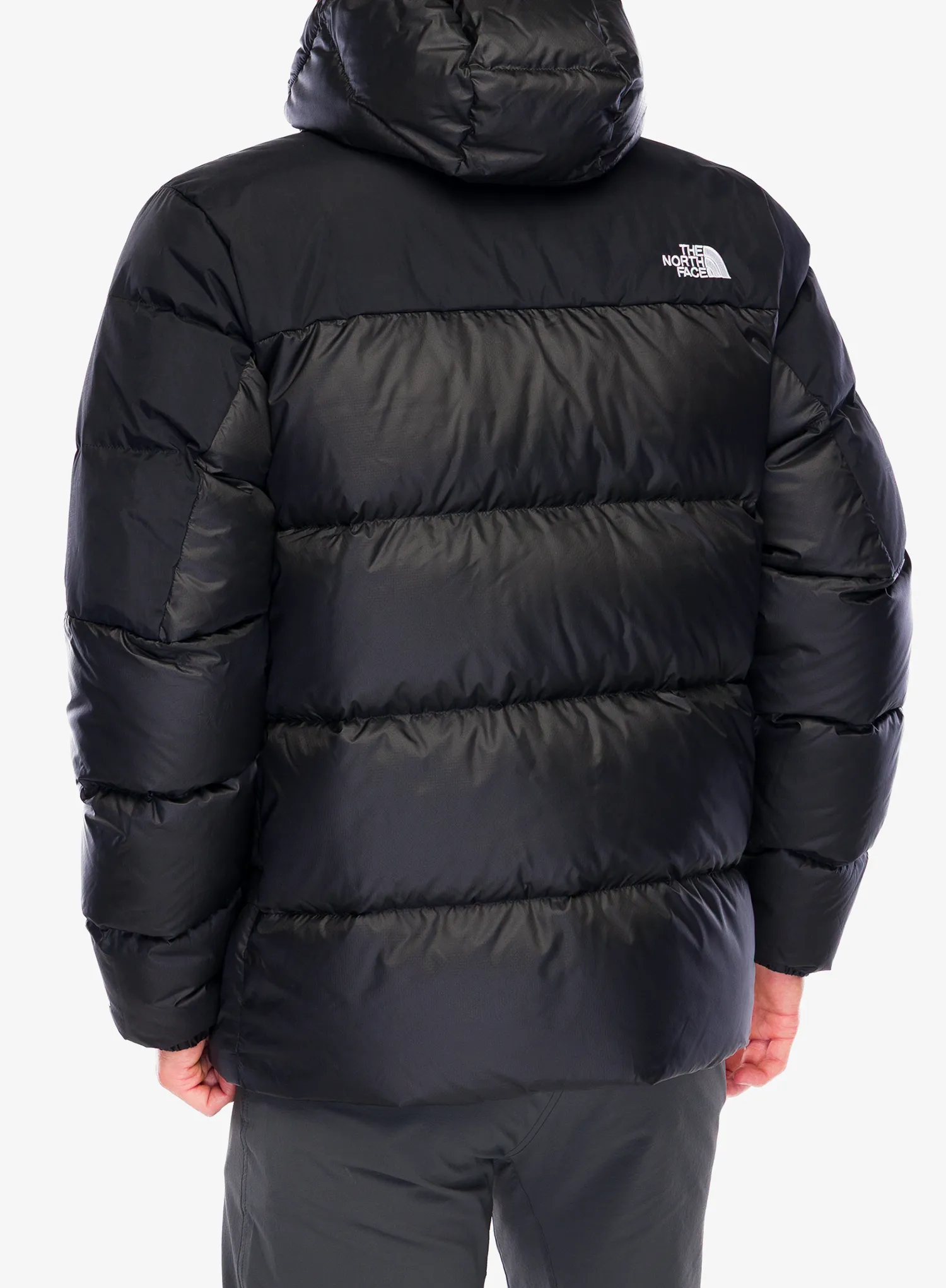 Pūkinė striukė The North Face Diablo Down 2.0 Hoodie - tnf black heather/tnf black