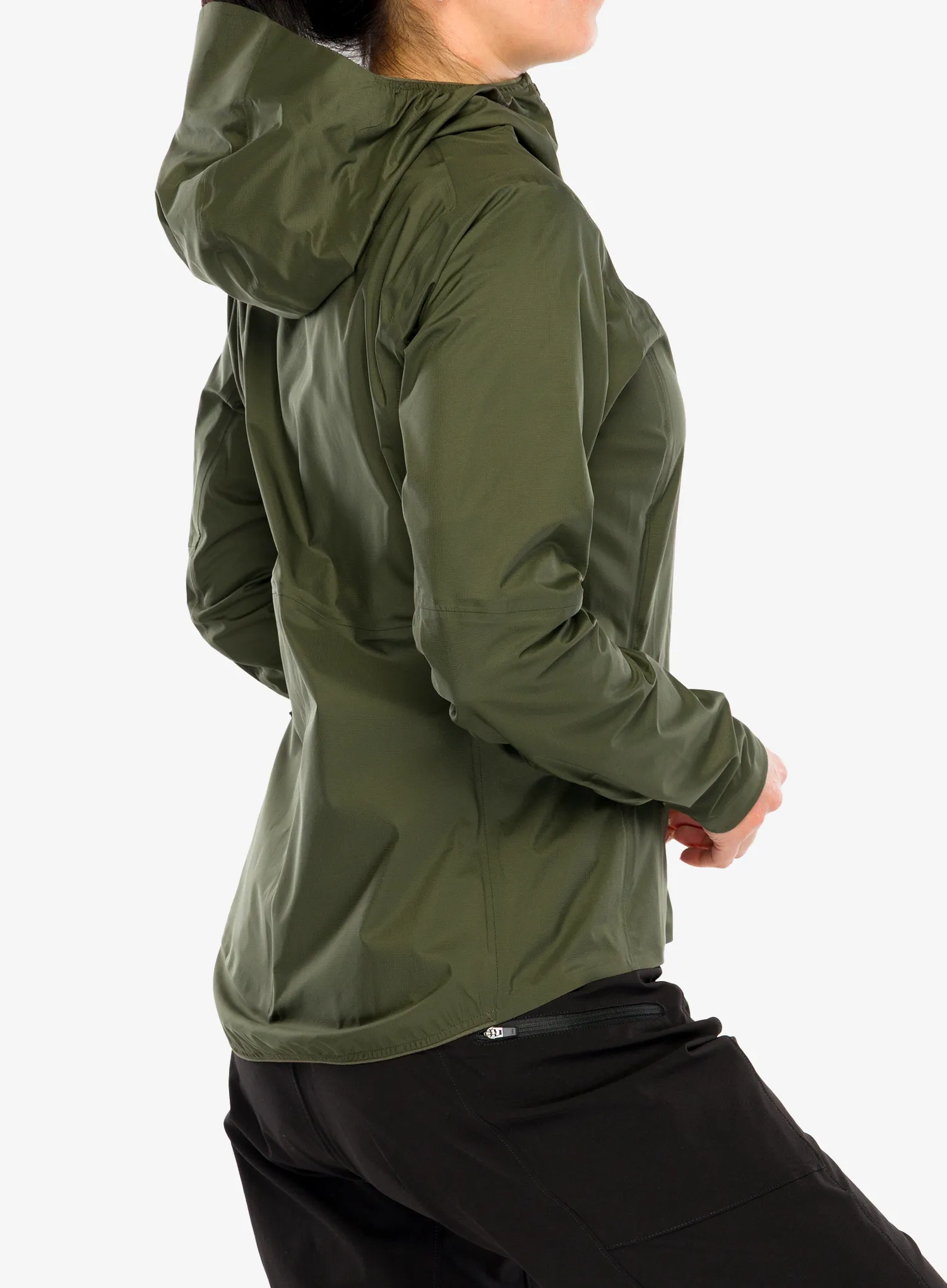 Moteriška dviratininko striukė Patagonia Dirt Roamer Jacket - pine needle green
