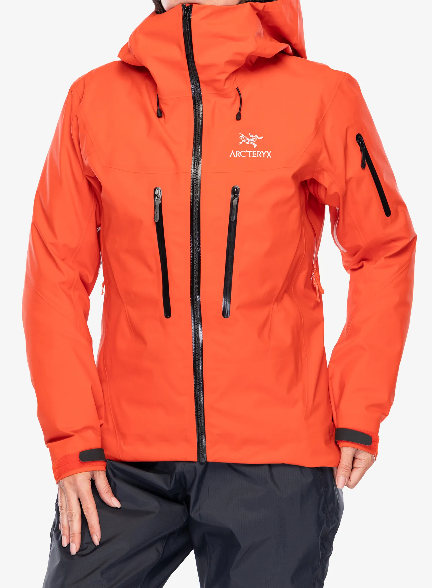 Striukė nuo lietaus moterims Arcteryx Alpha SV Jacket - dynasty/blck