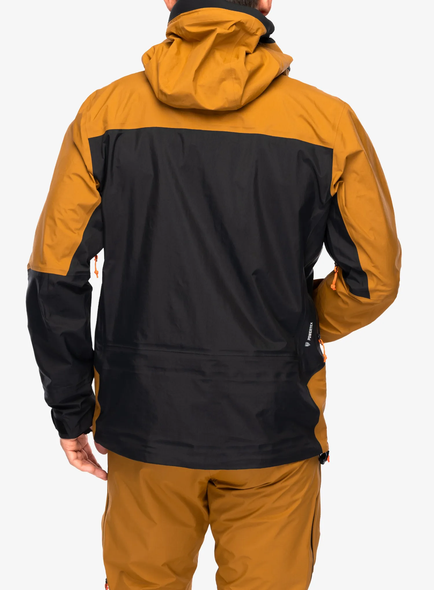 Striukė nuo lietaus Salewa Sella 3L PTX Jacket - golden brown